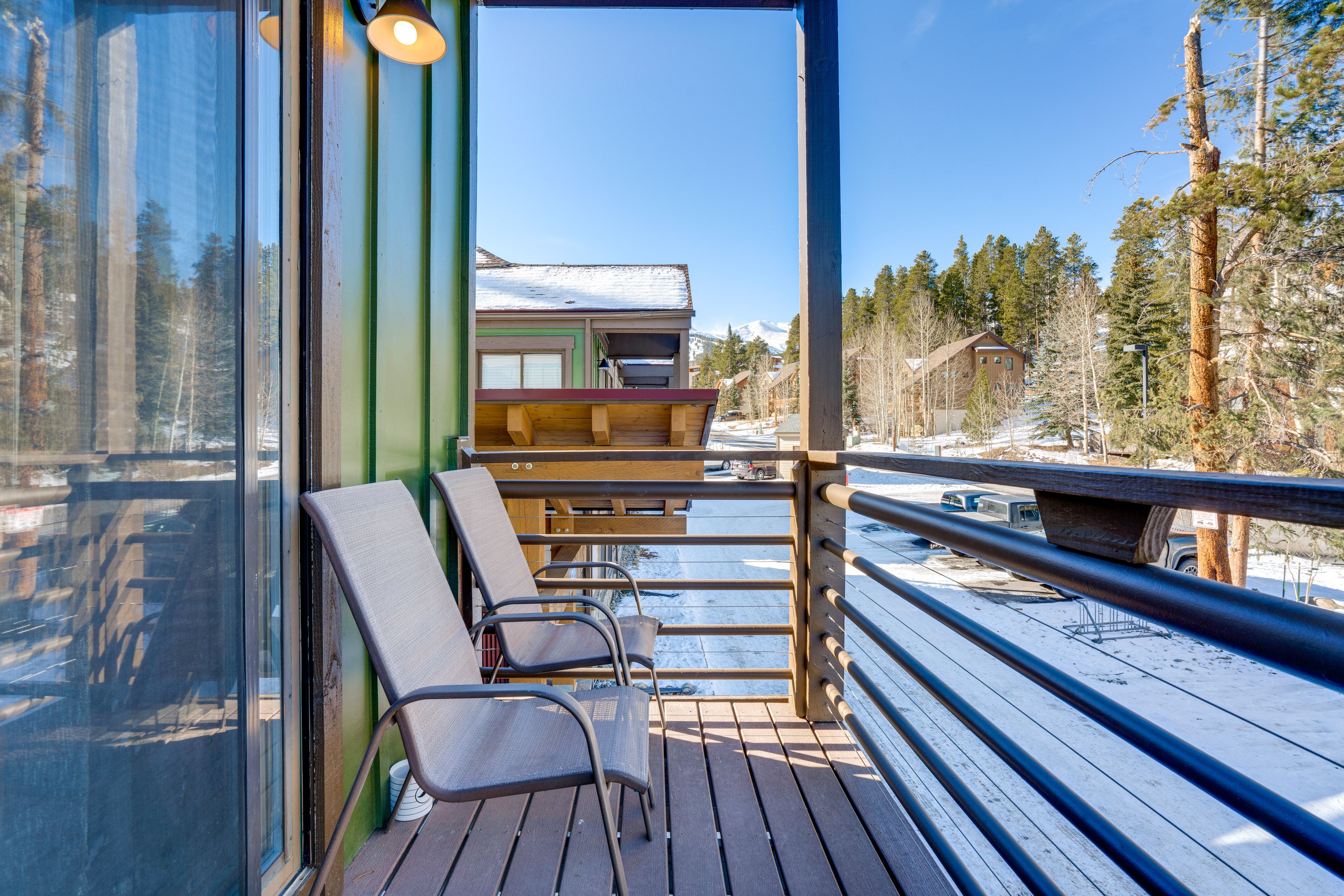 Private Balcony | Access via Living Room