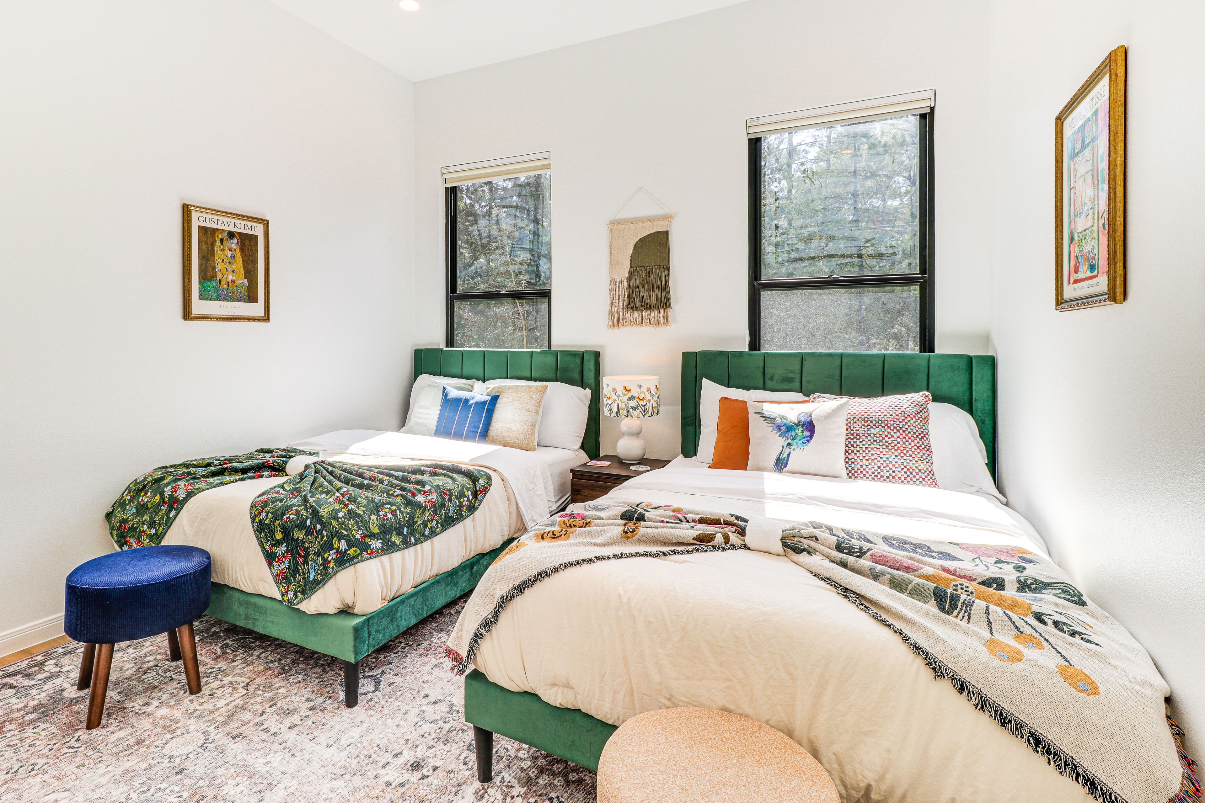 Bedroom 3 | 2 Full Beds | Smart TV