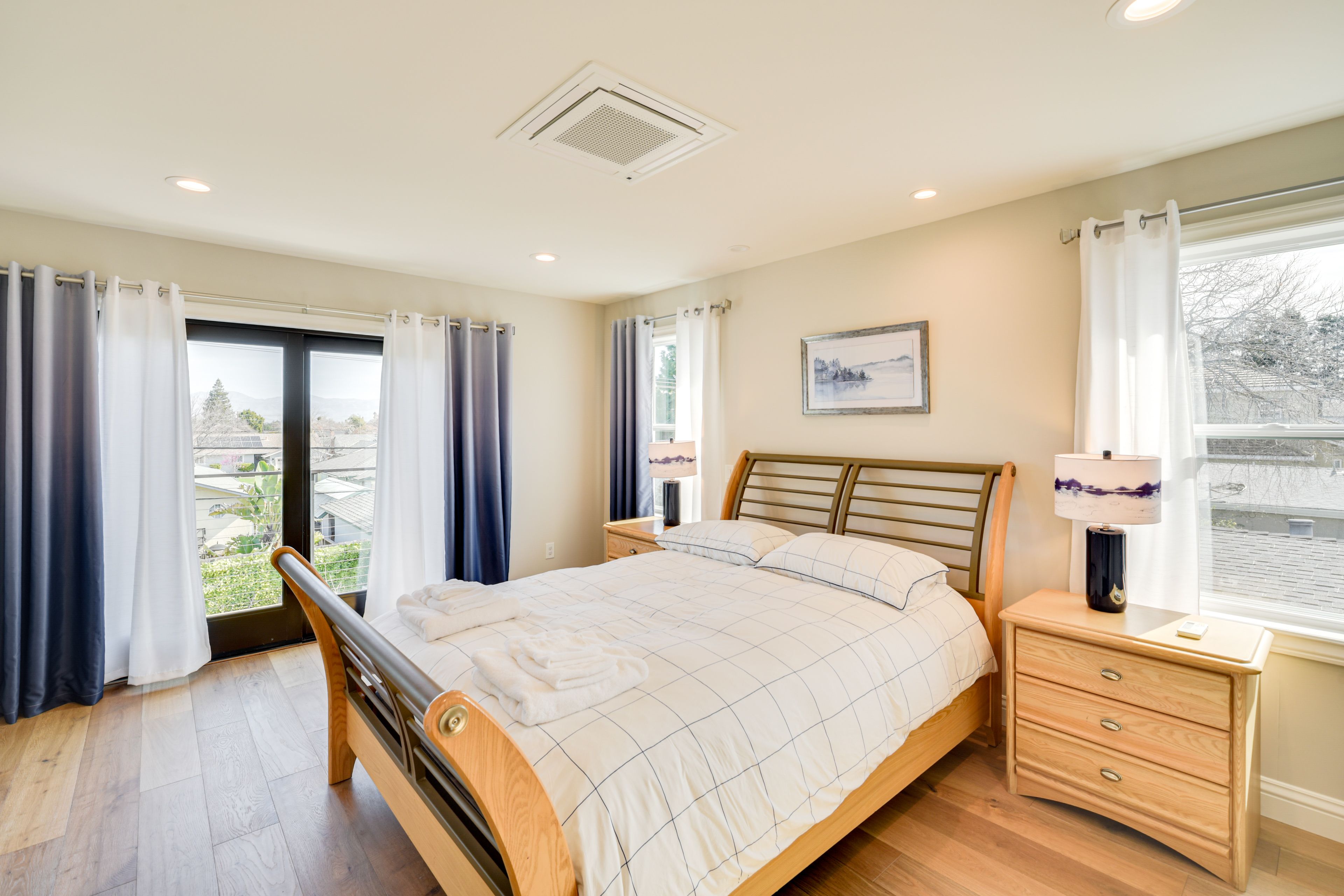 Bedroom 1 | Queen Bed | Balcony Access | 2nd Floor