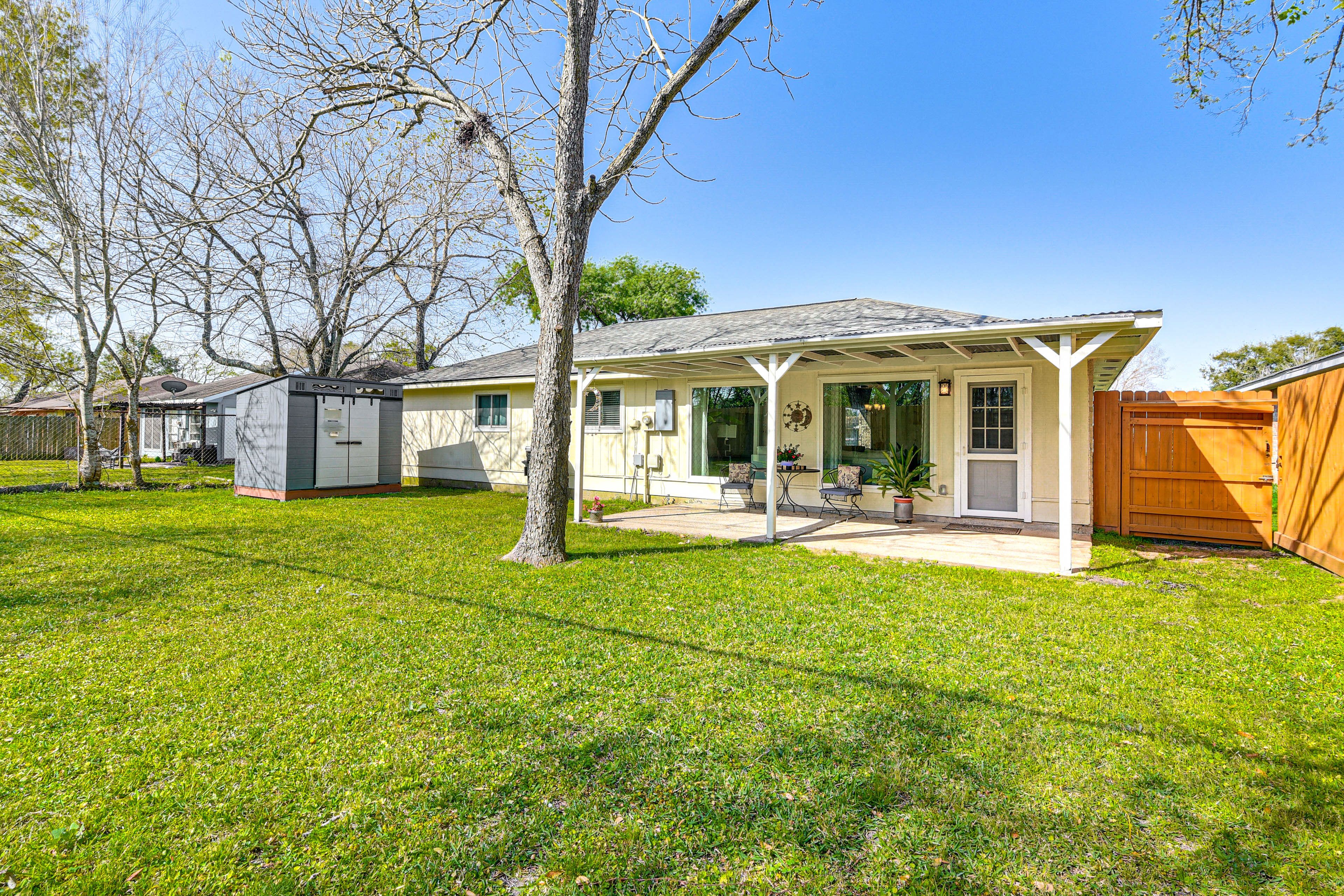 Fenced Yard