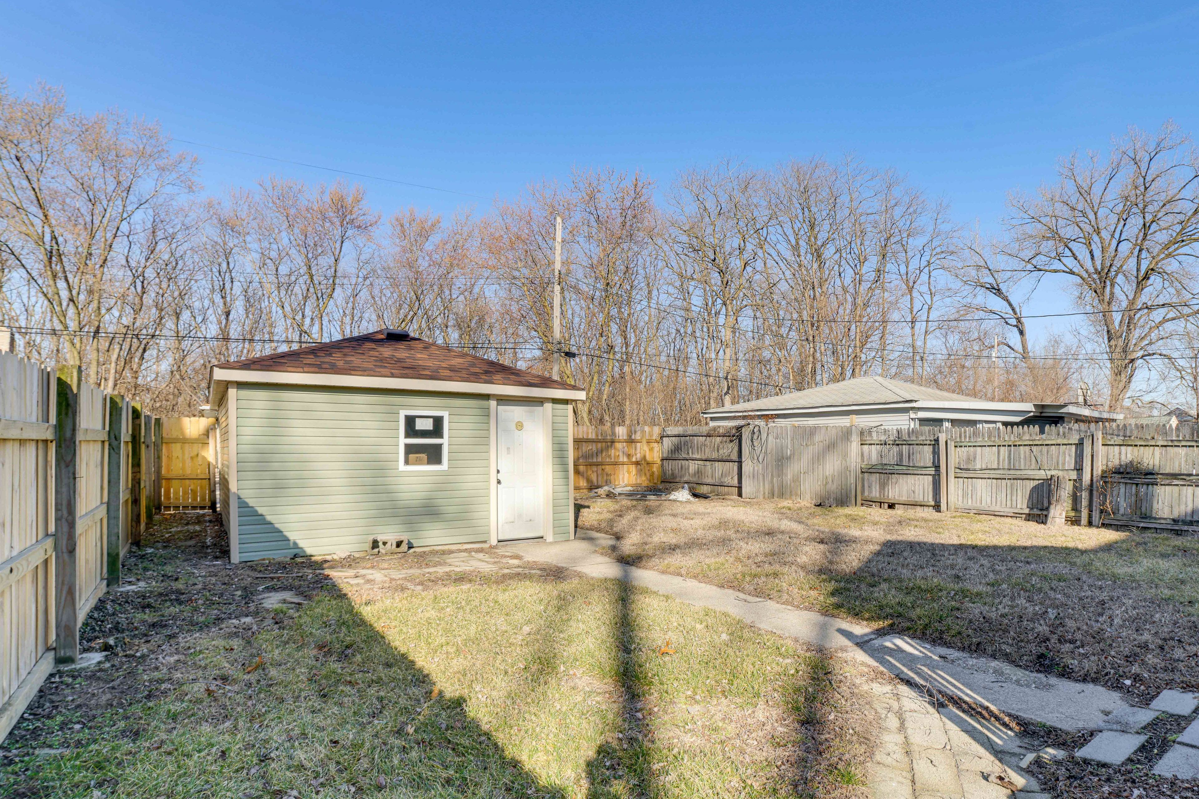 Fenced Backyard