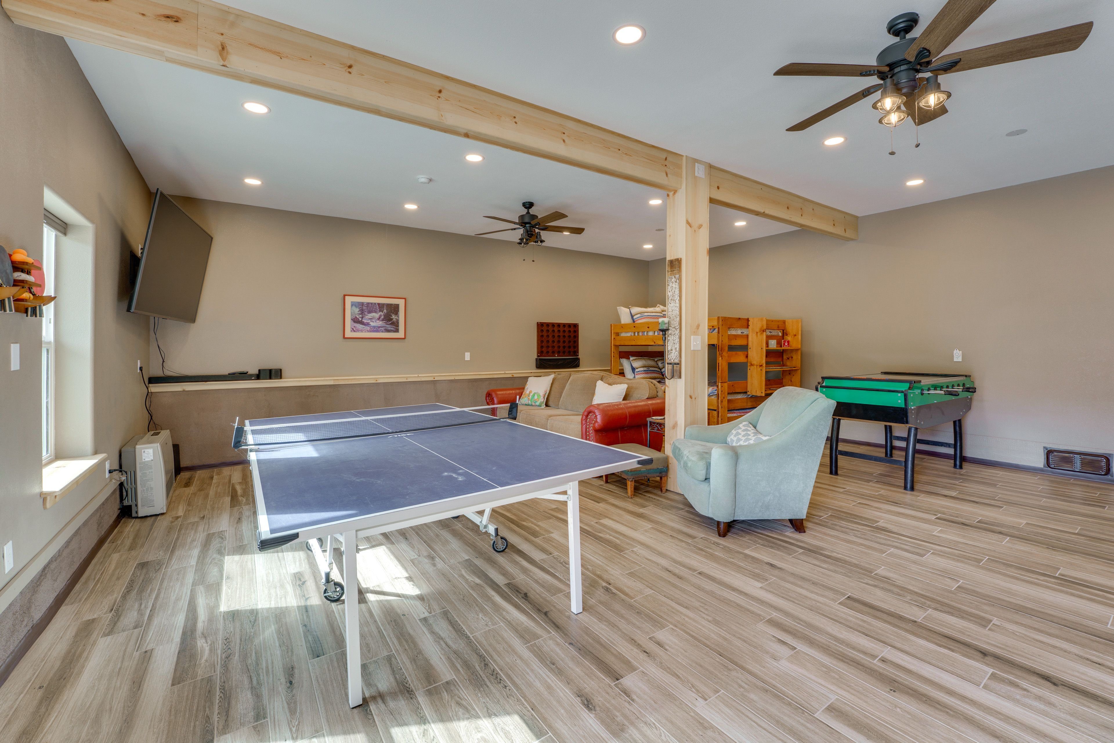 Game Room | Full Bunk Bed w/ Twin Trundle | 1st Floor