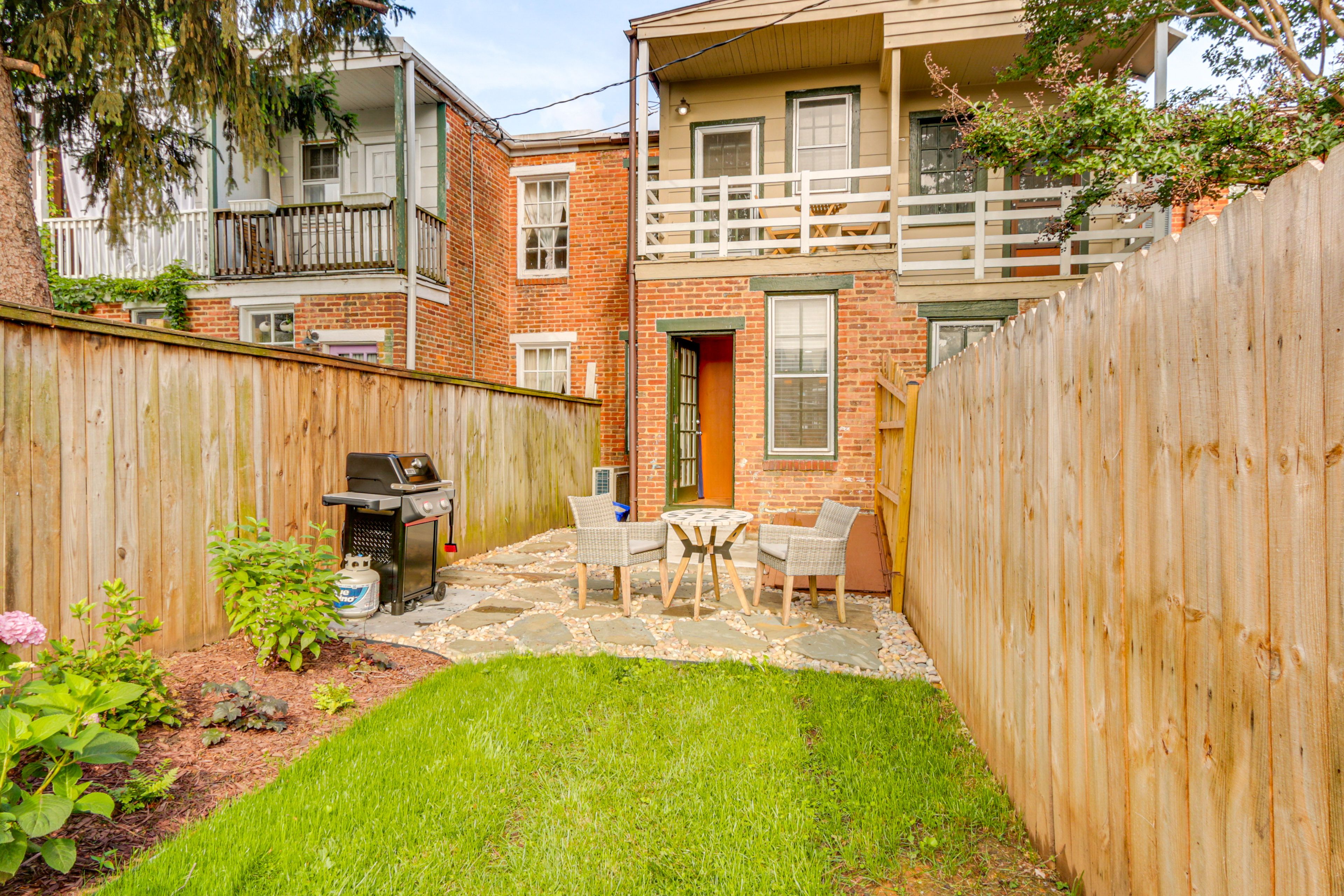 Private Backyard Area