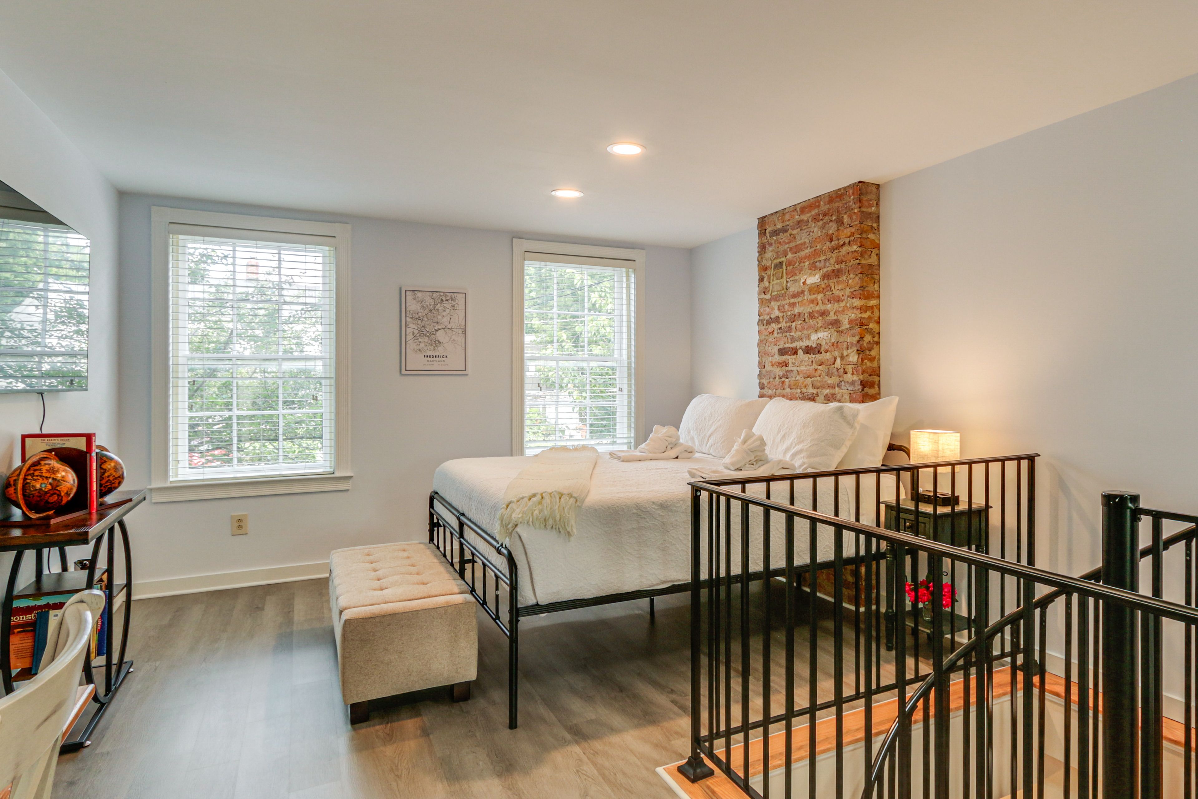 Bedroom | King Bed | Linens Provided | 2nd Floor