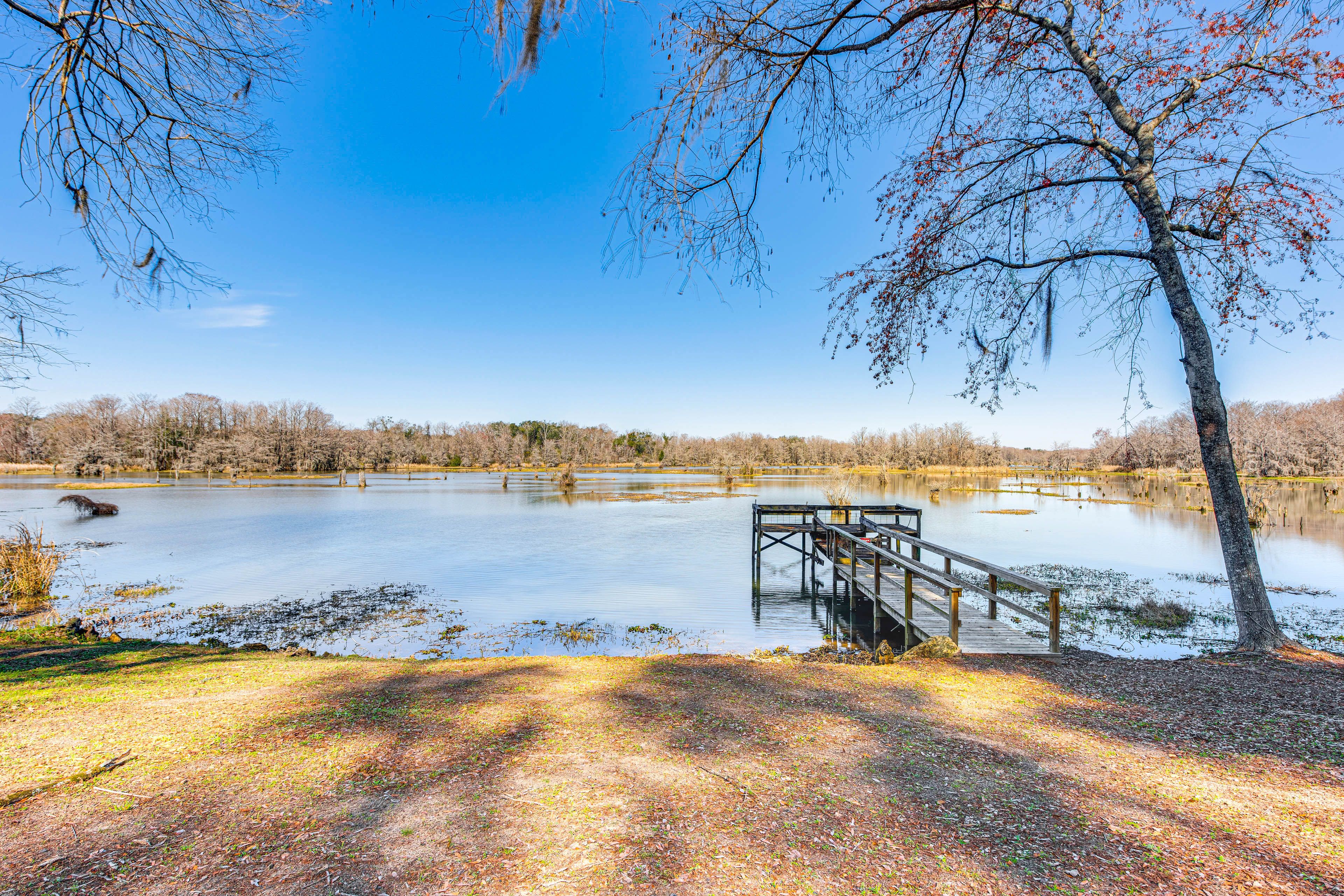 Cabin Exterior | Lake Seminole Views & Access