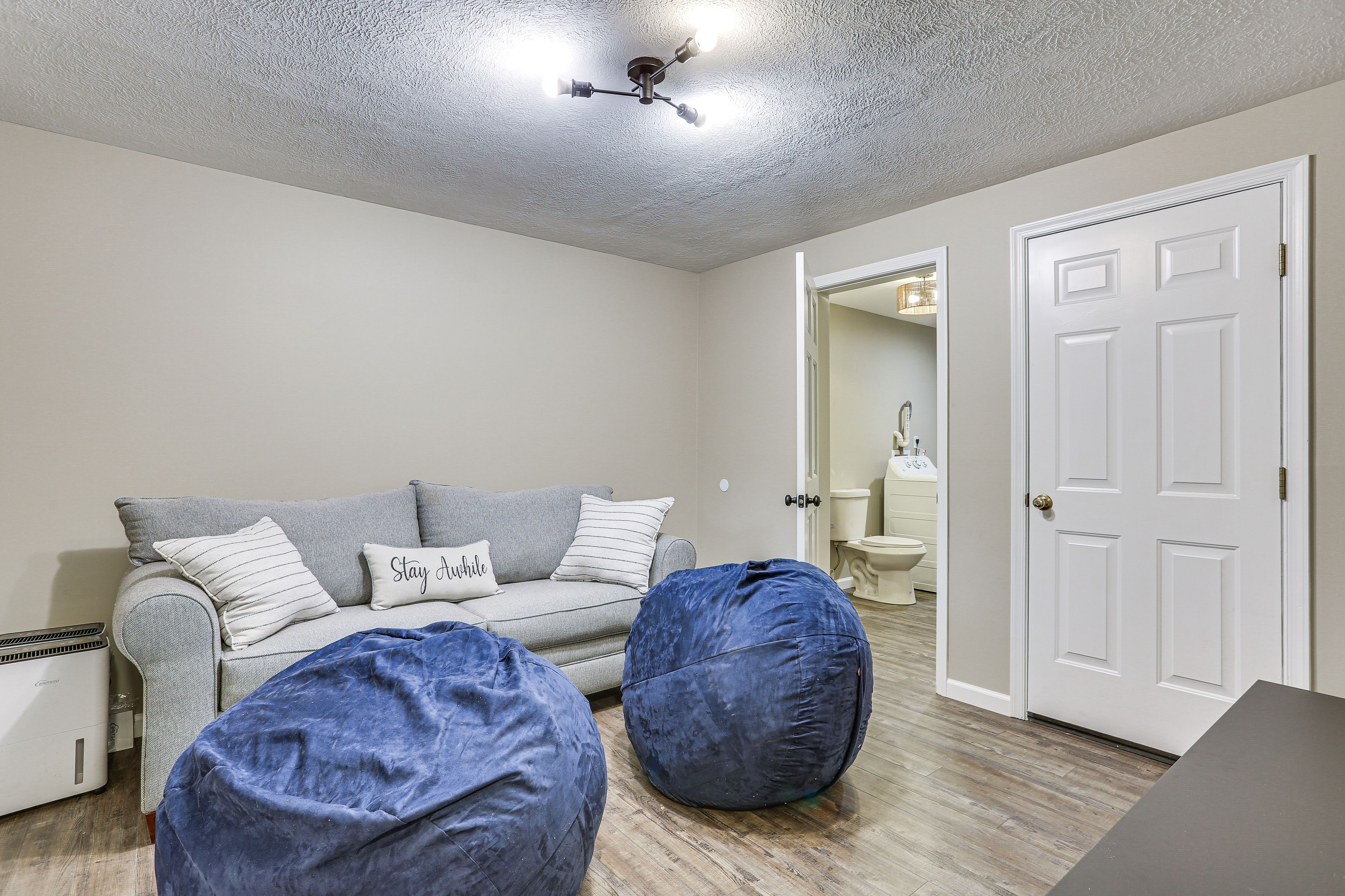 Living Room | Basement | Queen Sleeper Sofa | Smart TV