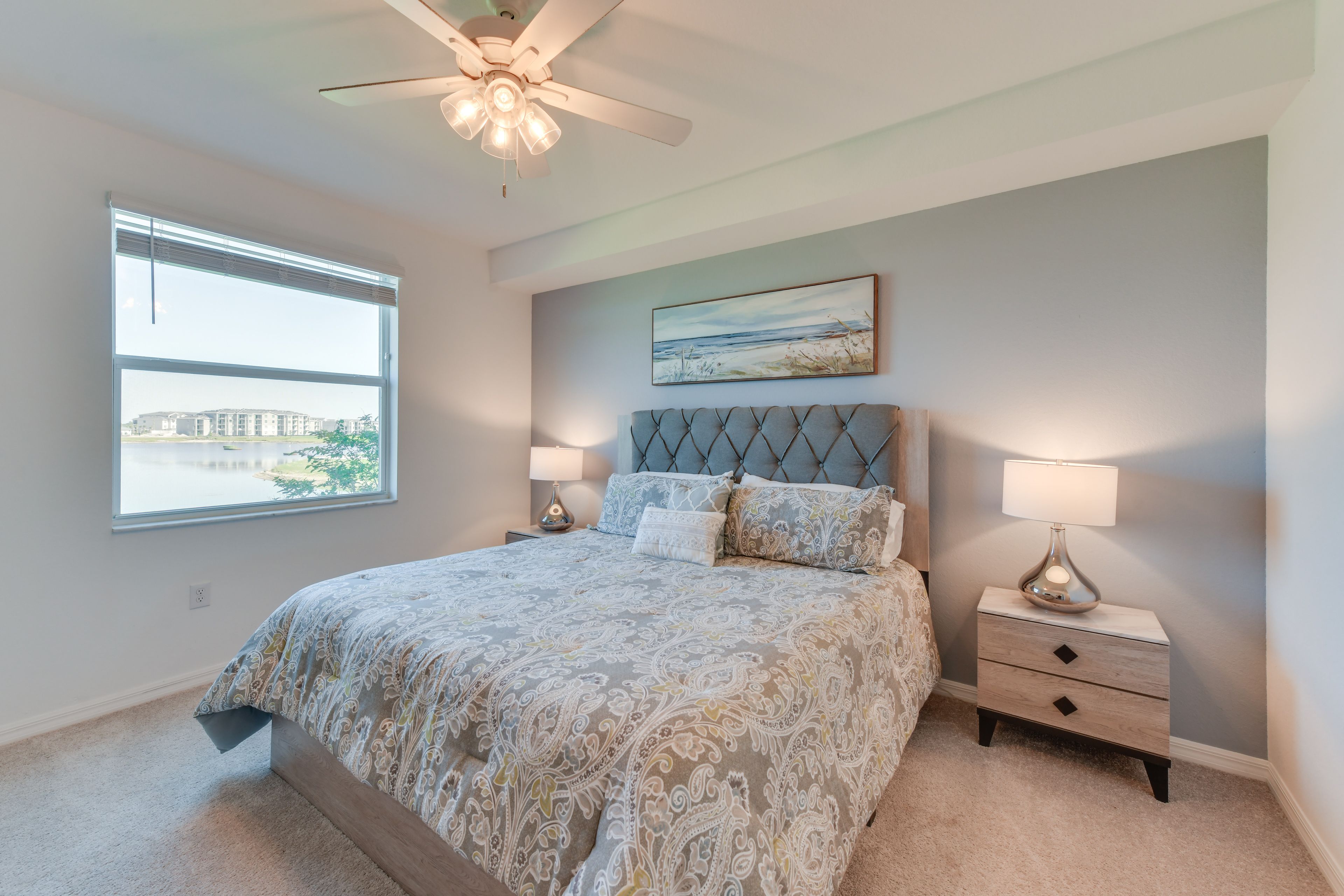 Bedroom 1 | King Bed | Smart TV
