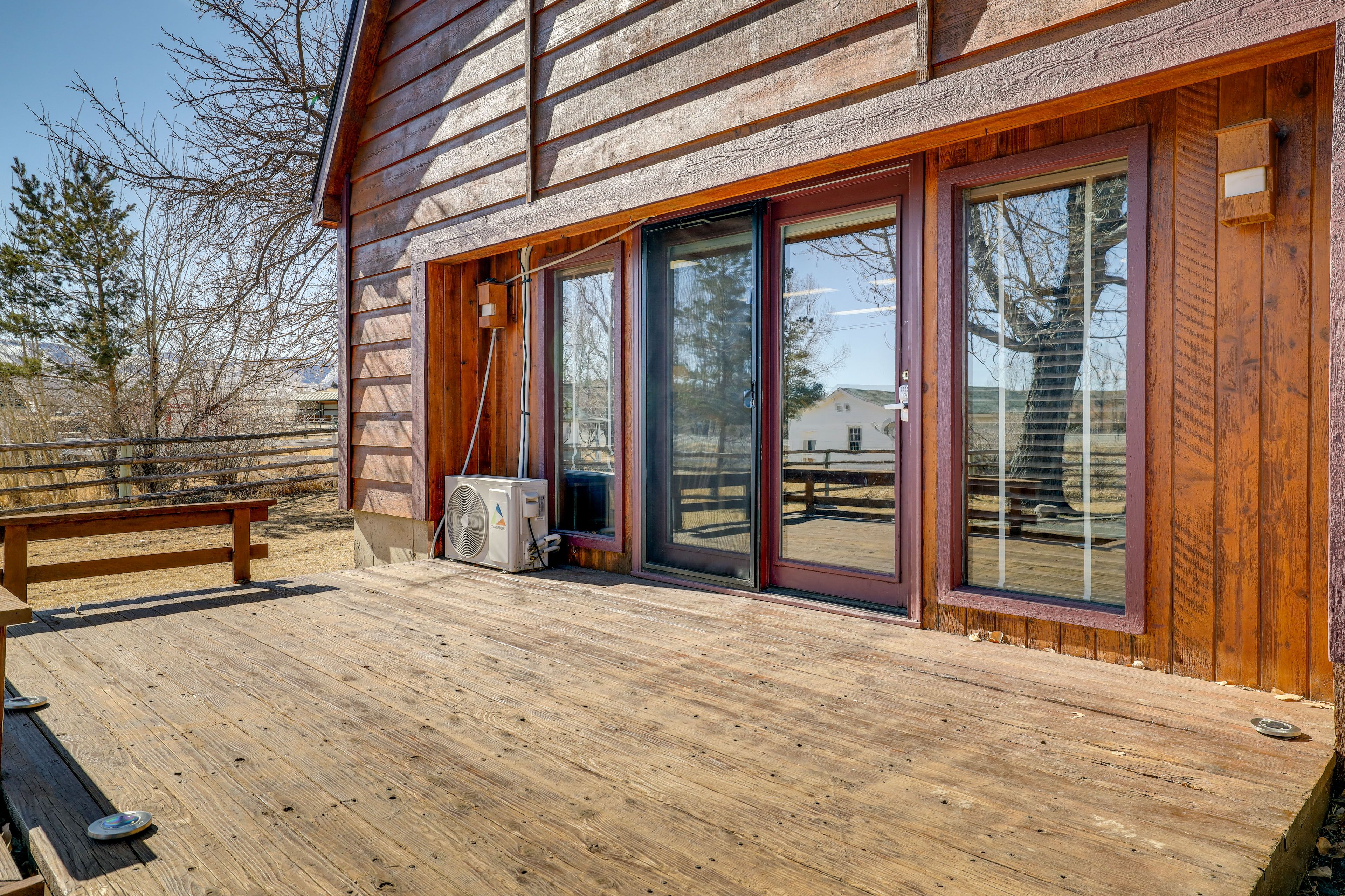 Cabin Entry | Deck | Mountain Views