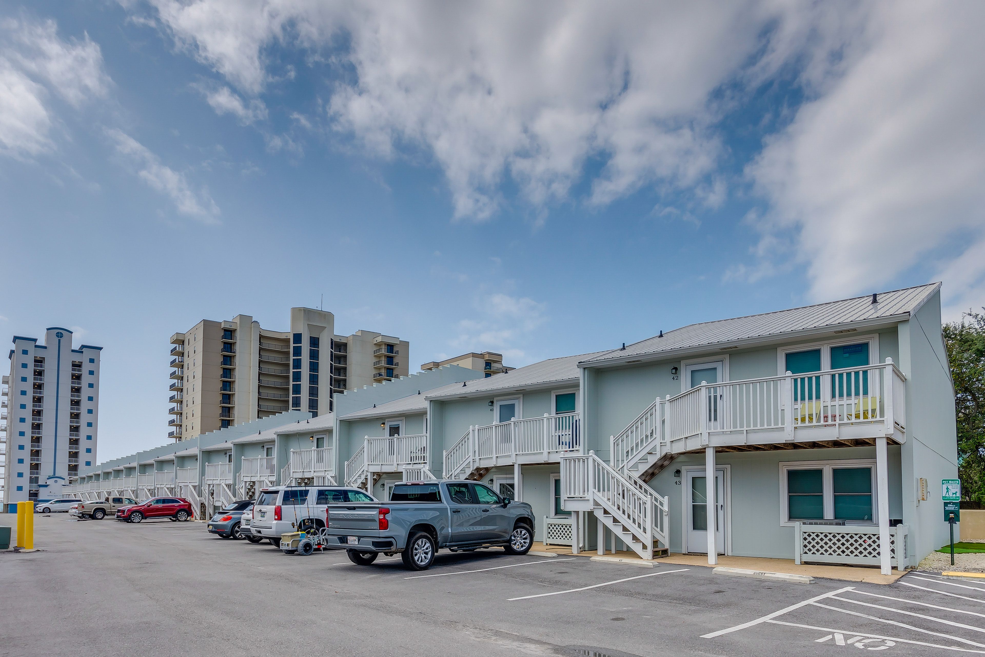 Parking | Designated Parking Space (1 Vehicle) | Guest Parking Space (1 Vehicle)