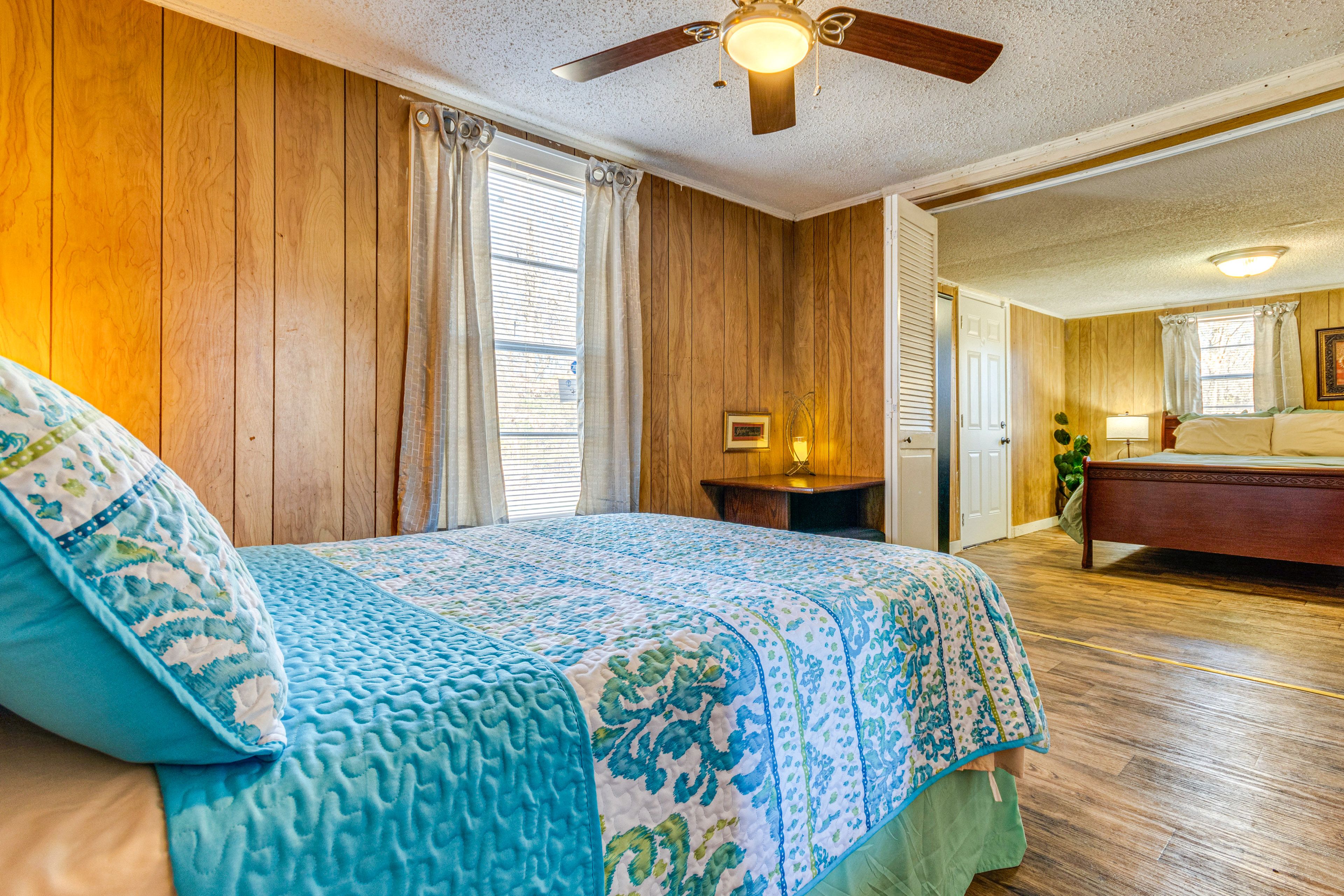 Bedroom 2 | Queen Bed | Full Bed | Hangers