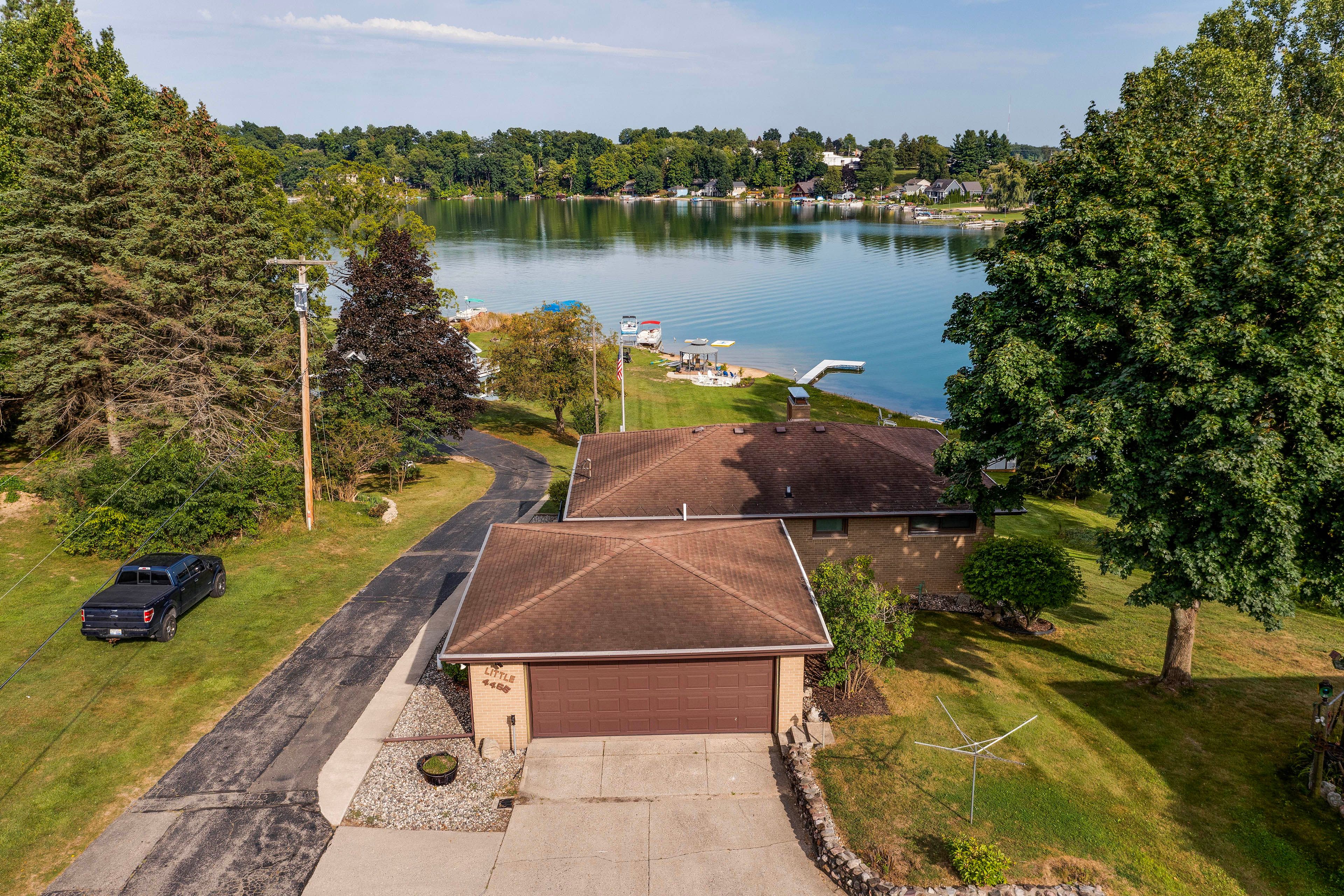 Aerial View of Property