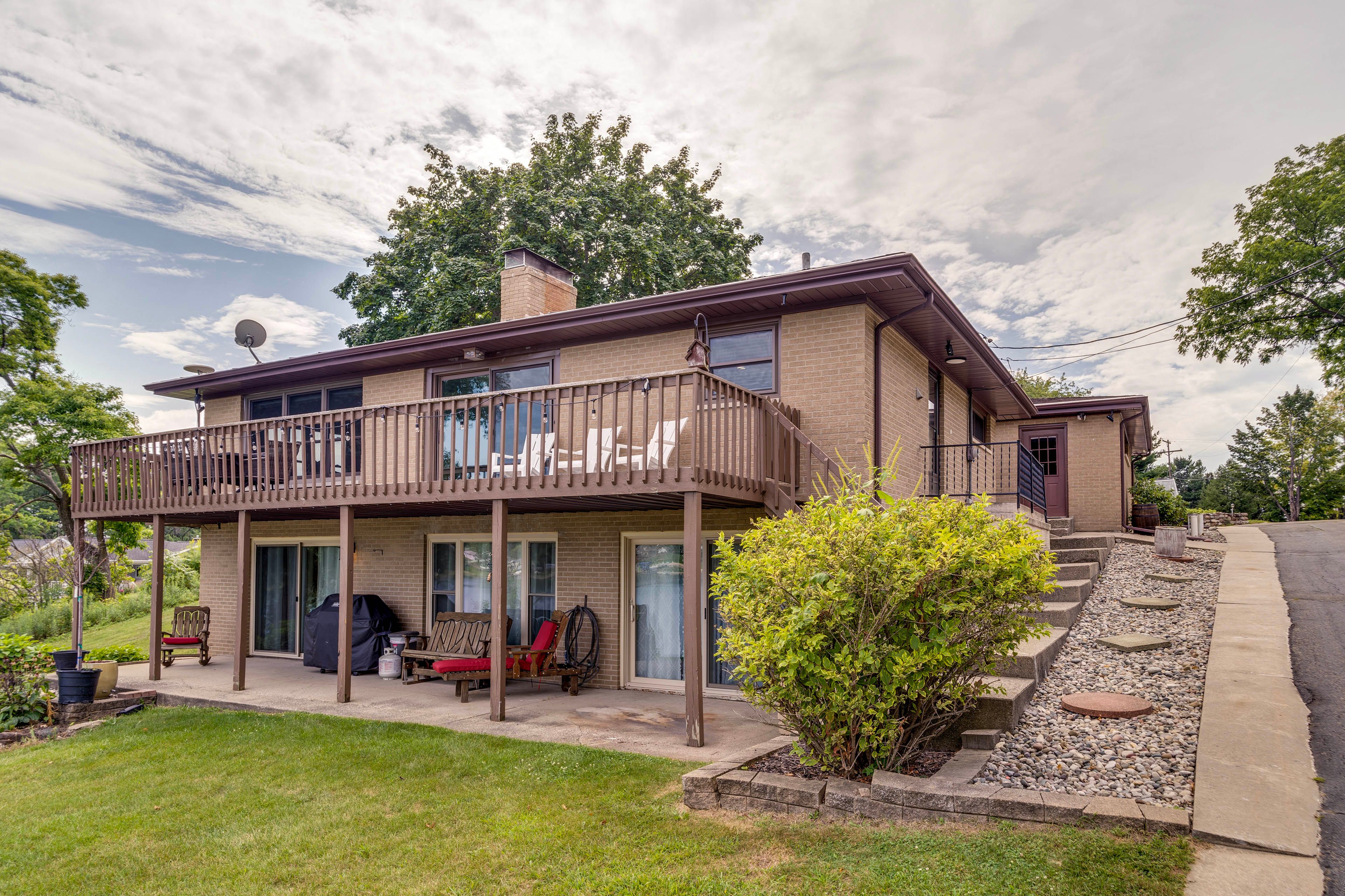 Back Exterior | Covered Patio | Gas Grill