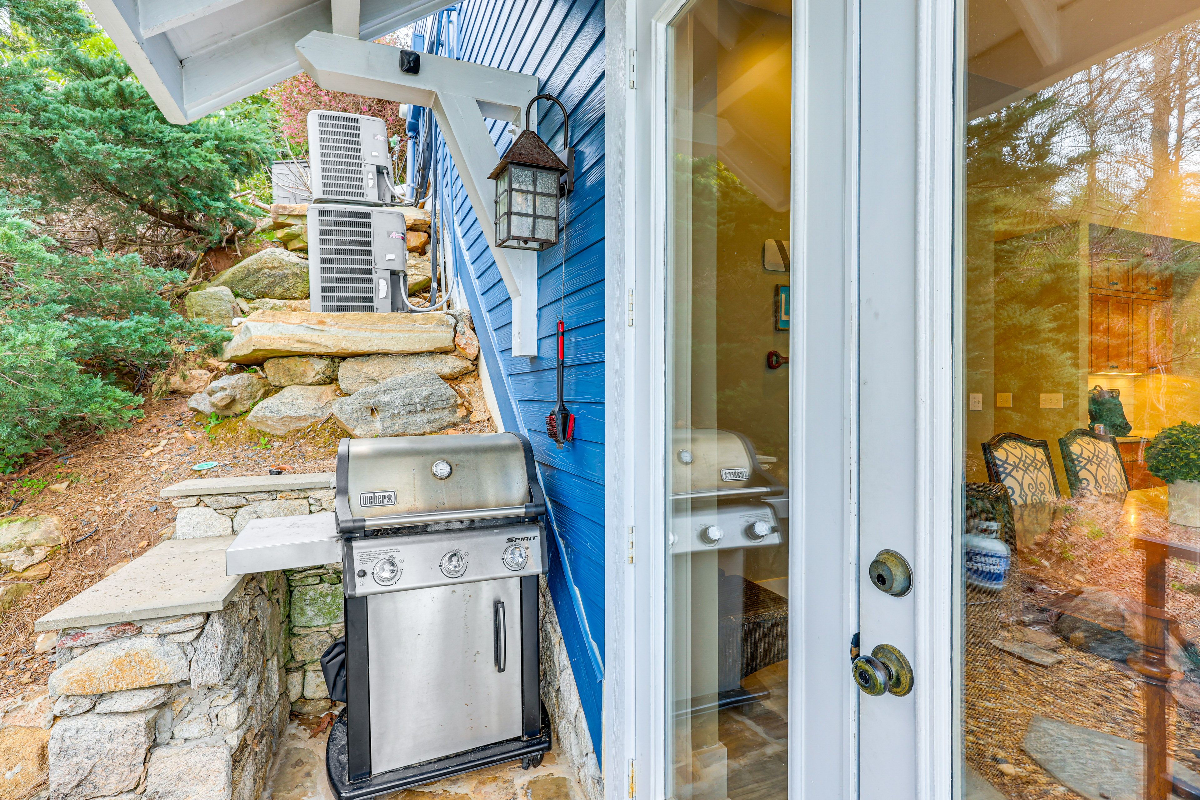 Back Entrance | Gas Grill