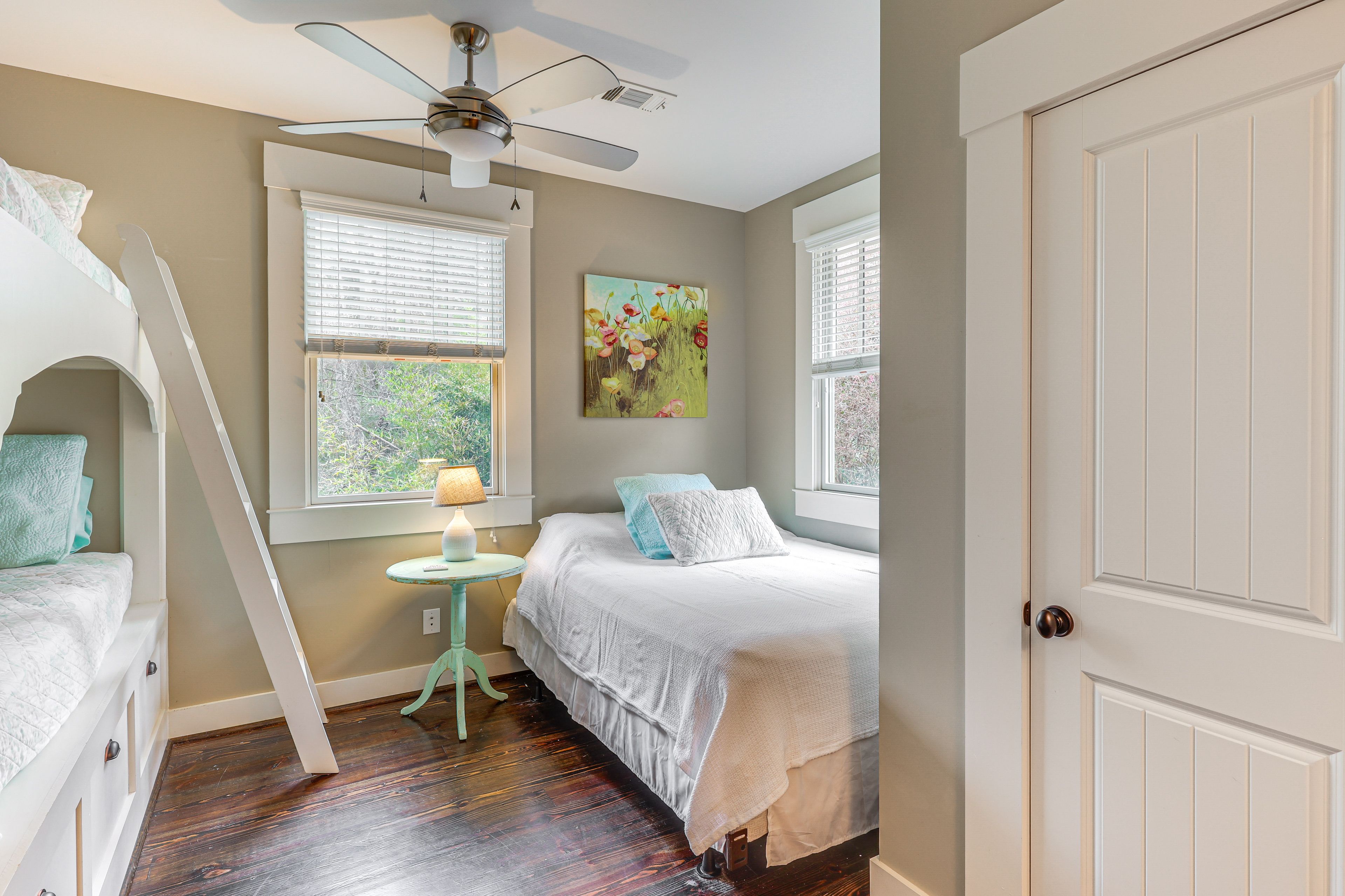 Bedroom 3 | Main Level | Queen Bed | Twin Bunk Bed