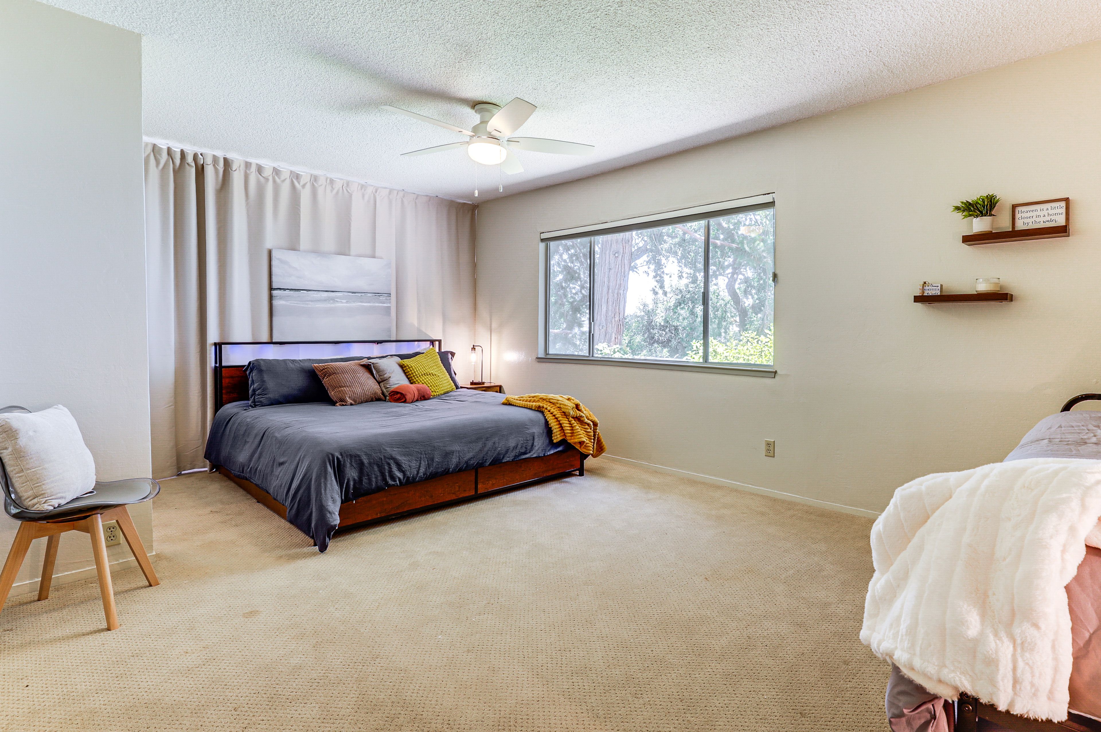 Bedroom 1 | King Bed | Twin Daybed w/ Twin Trundle