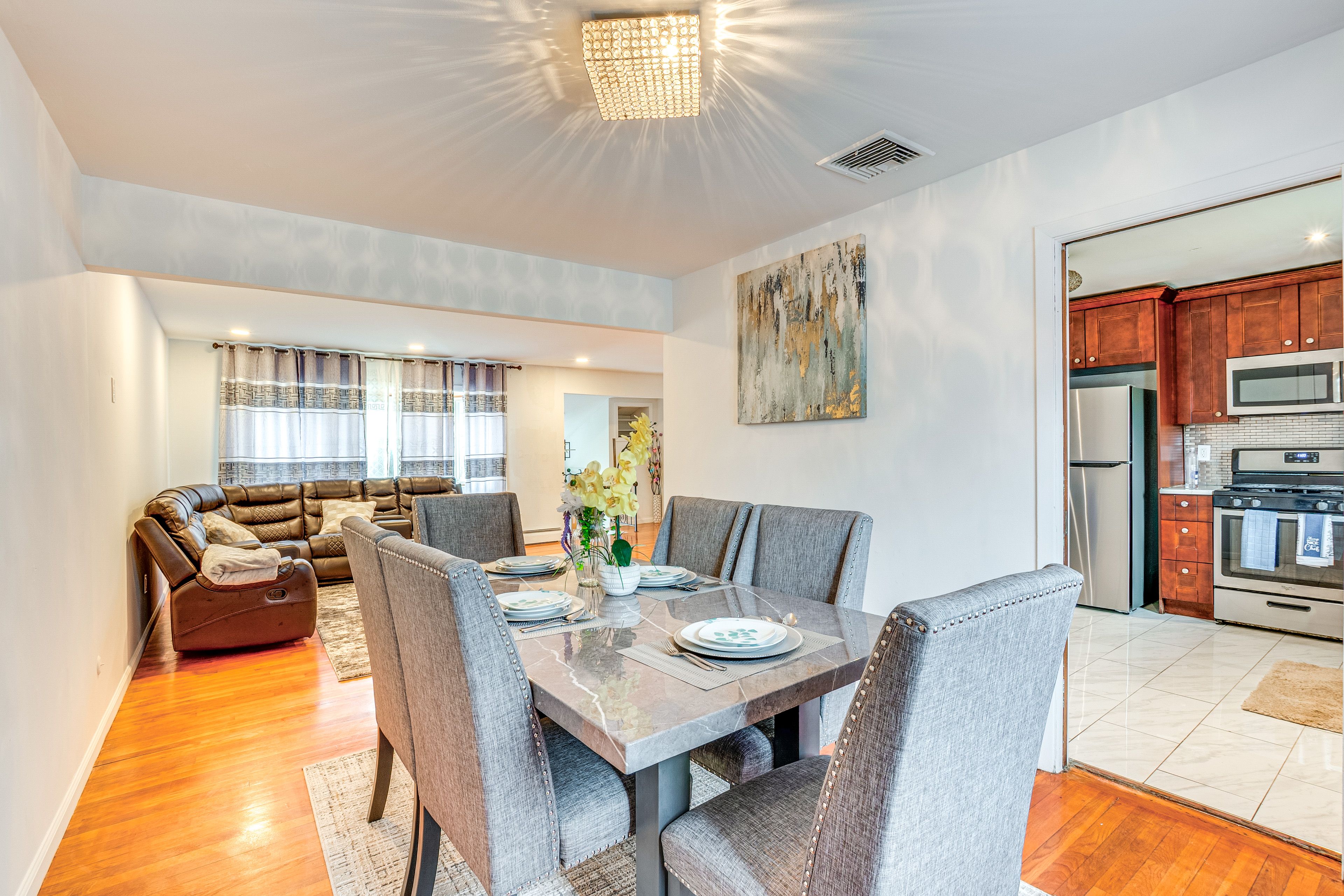 Property Interior | Multi-Level Home | Free WiFi | Central A/C & Heating