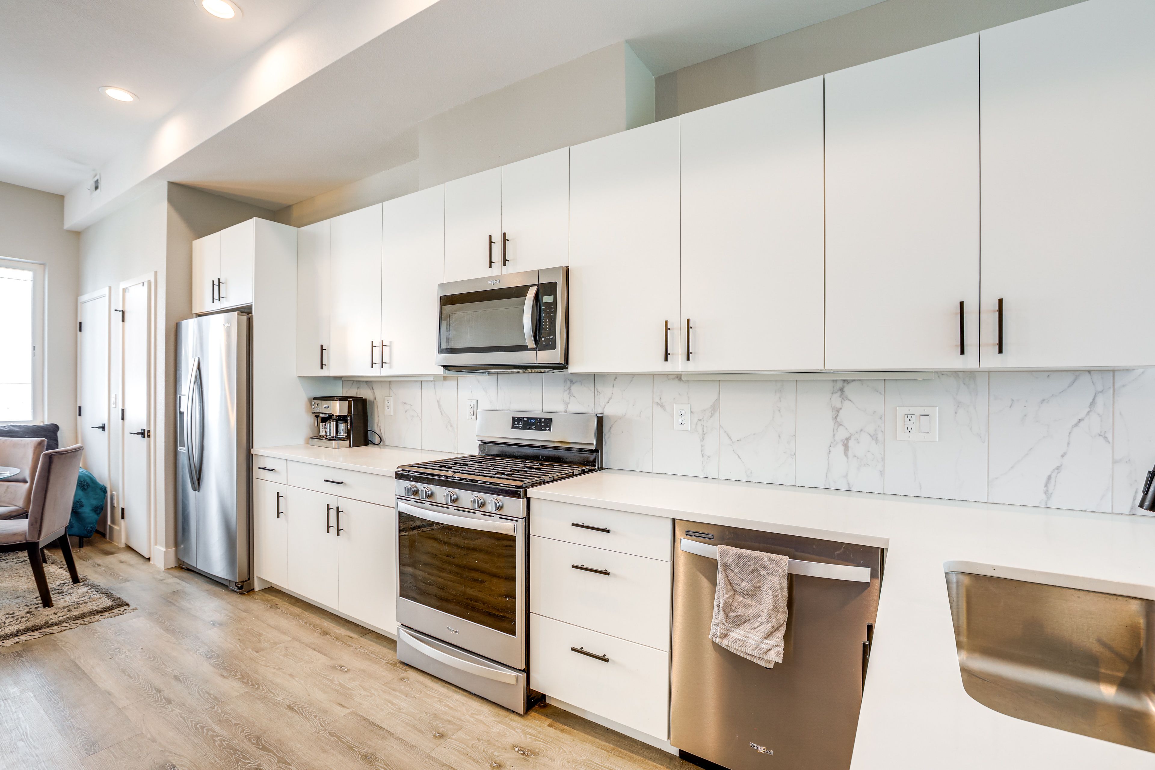 Kitchen | 2nd Floor | Drip Coffee Maker & Espresso Machine | Cooking Basics
