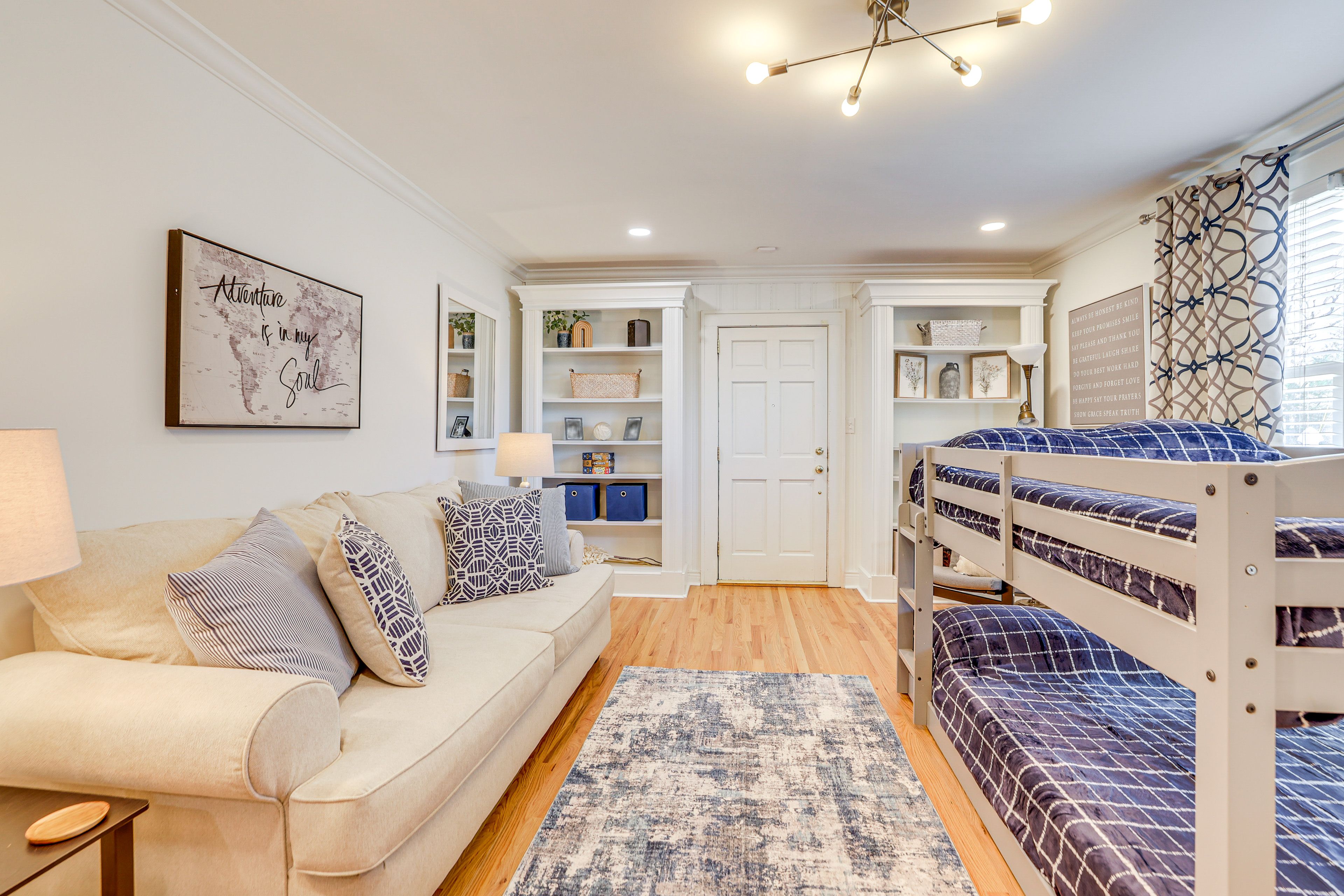 Bedroom 3 | Full Bunk Bed | Sitting Area | Smart TV