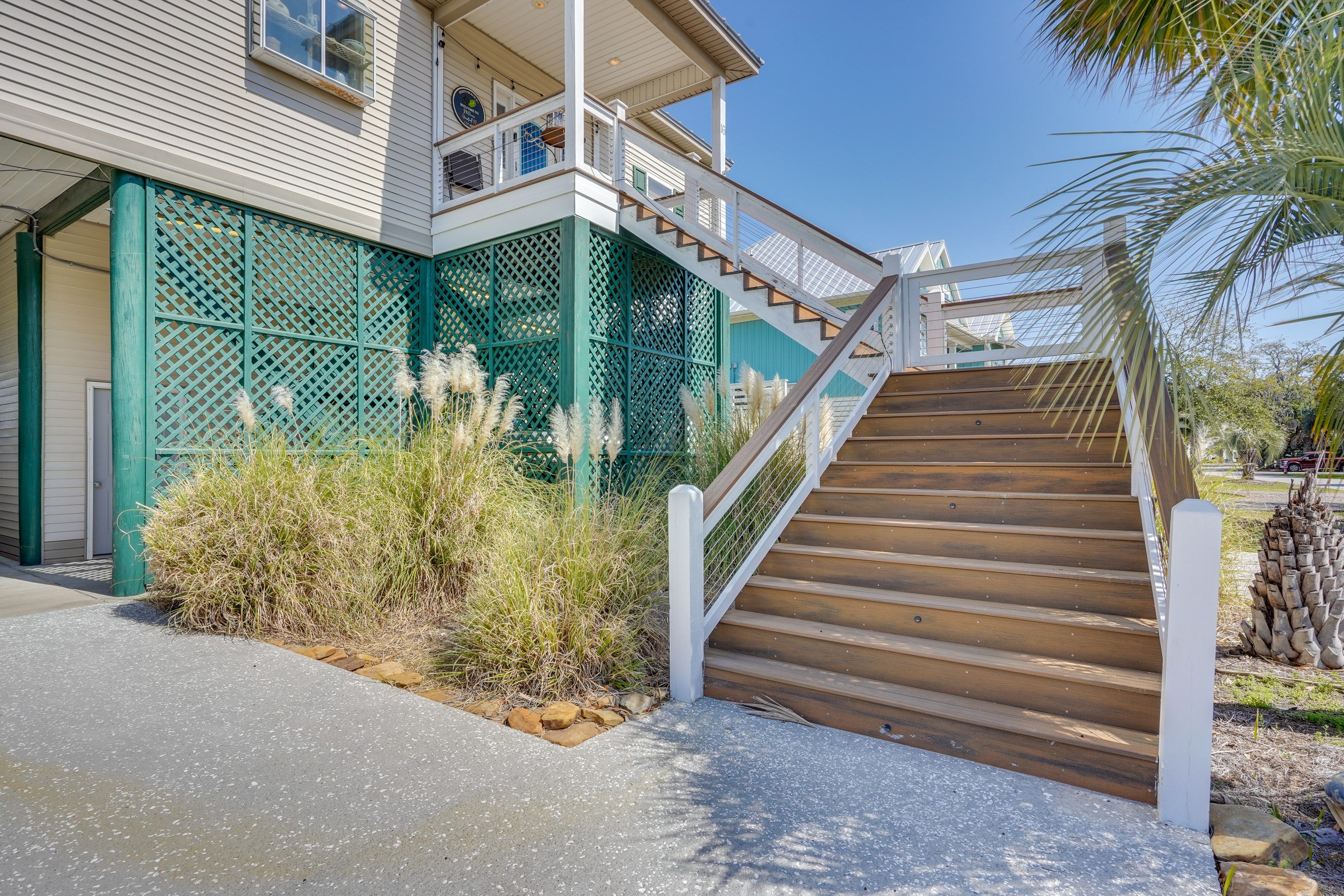 Stairs to Front Door