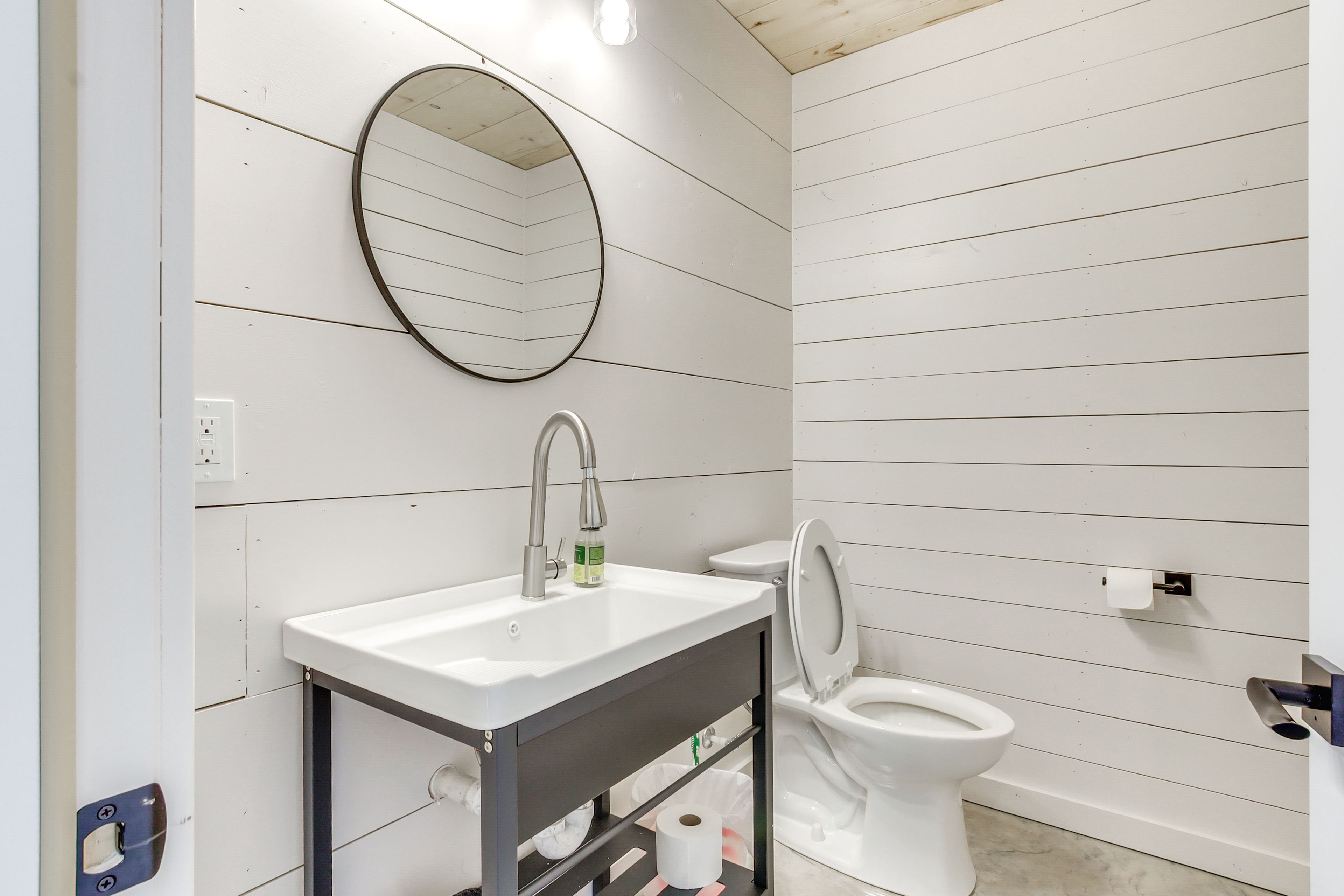Half Bathroom | Access via Garage