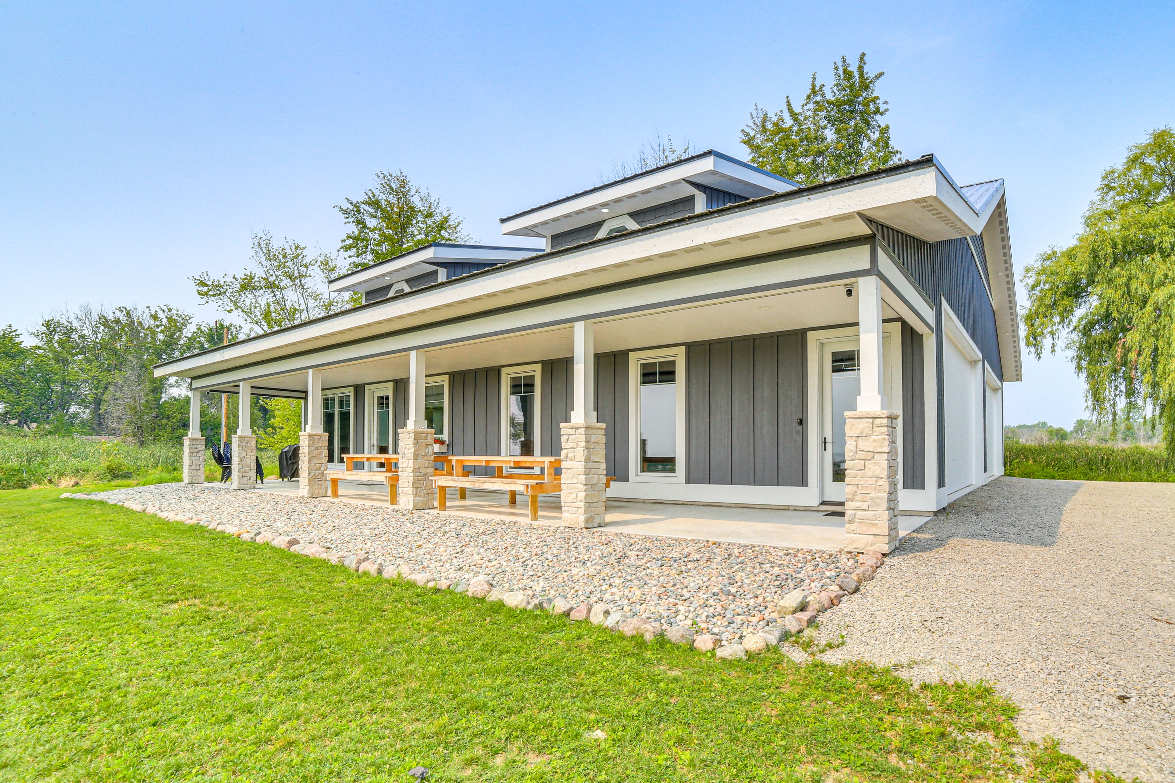 Oconto Vacation Rental | 3BR | 2.5BA | Step-Free Access | 1,500 Sq Ft