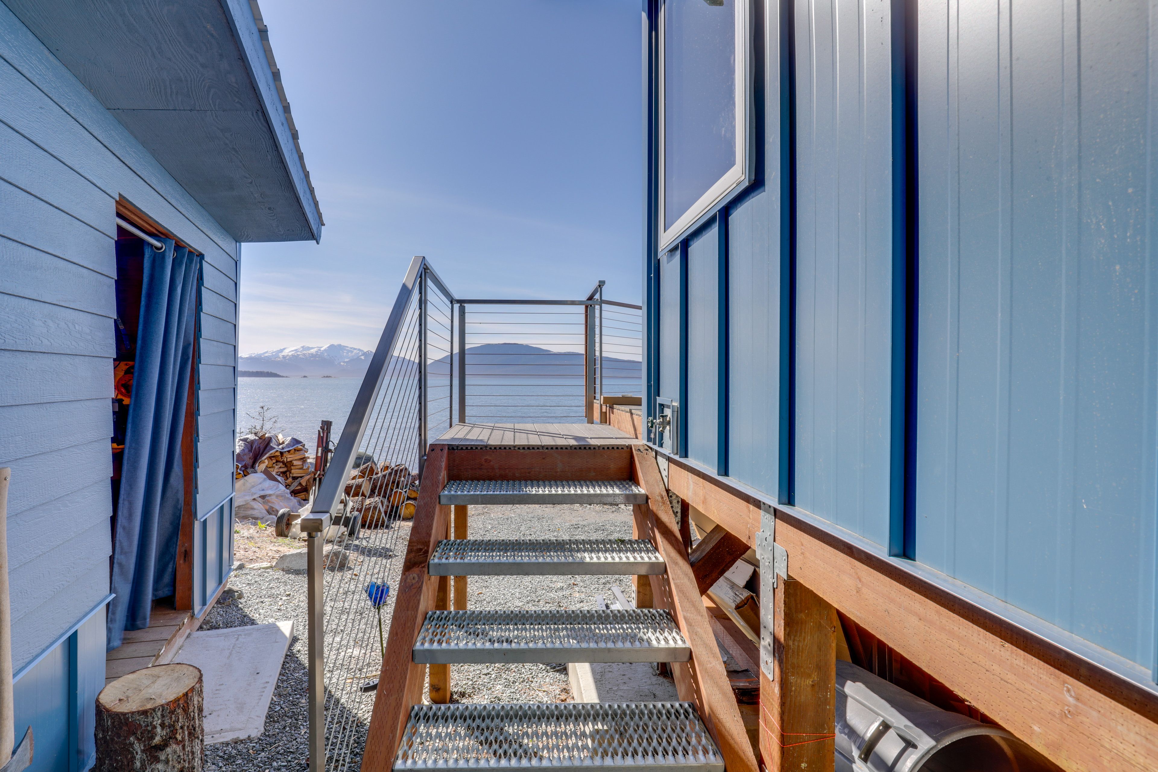Stairs to Access Studio