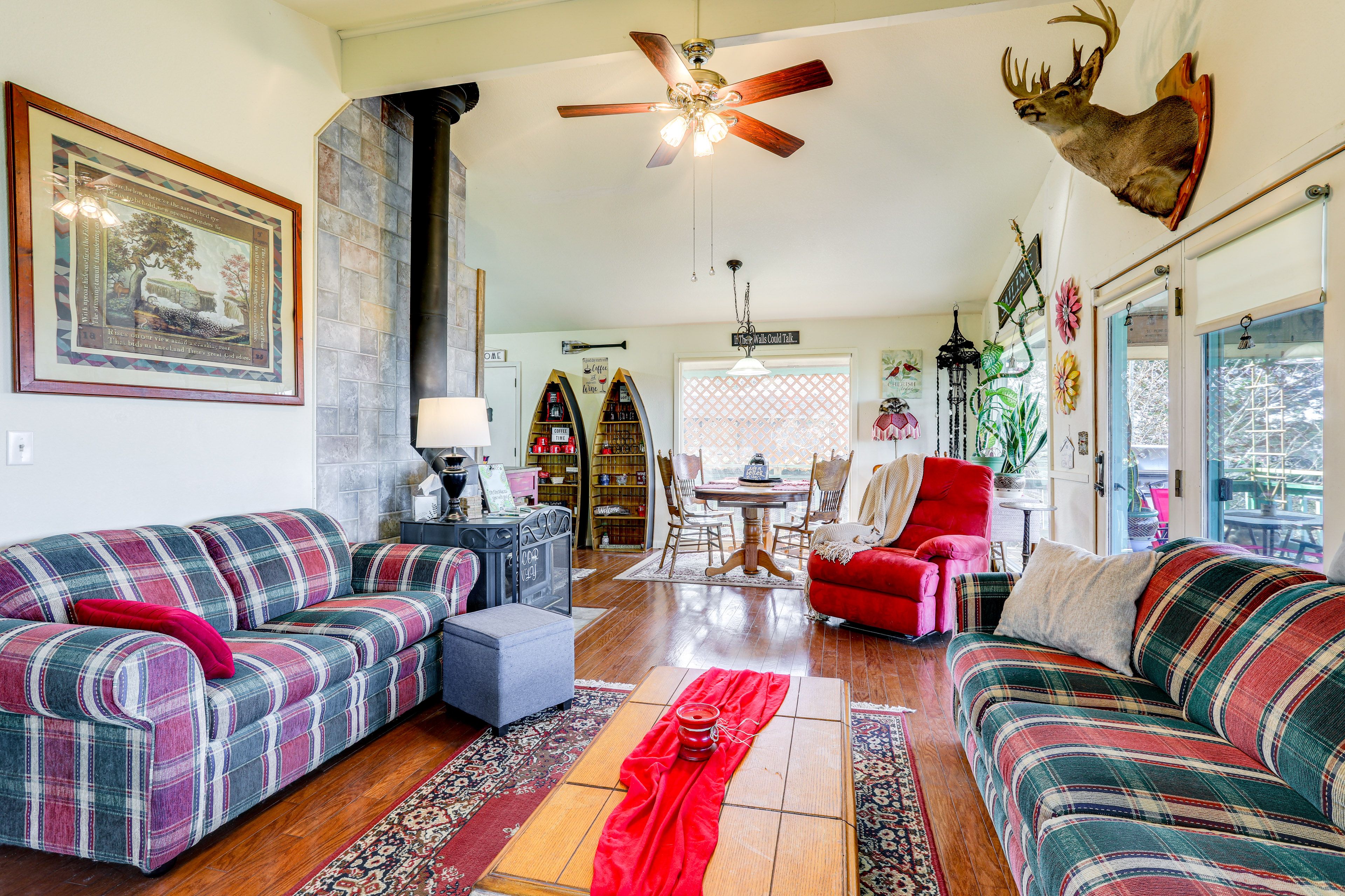 Living Room | Main Level | Free WiFi | Central A/C & Heating