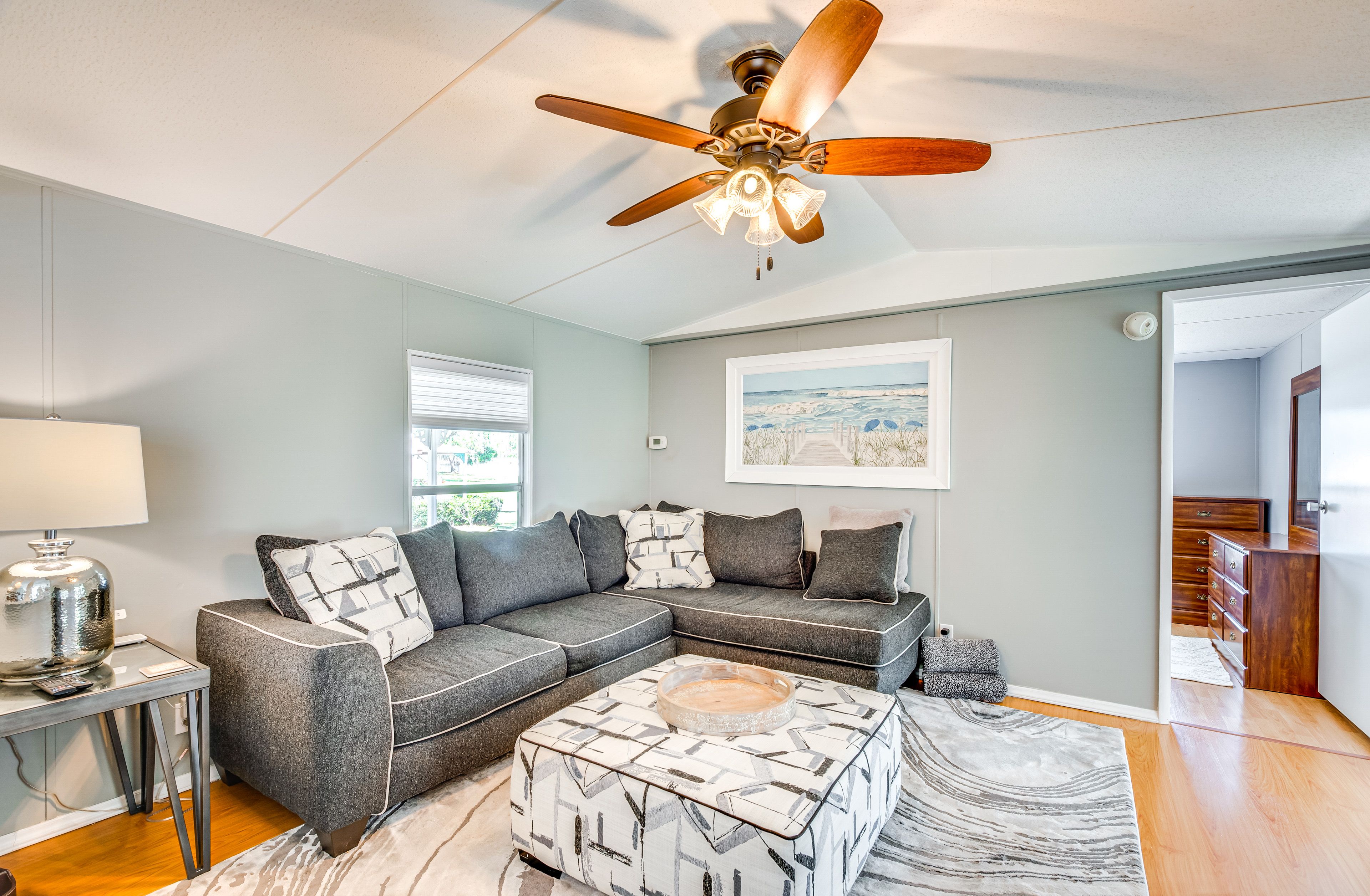 Living Area | Queen Sleeper Sofa | Smart TV w/ Cable
