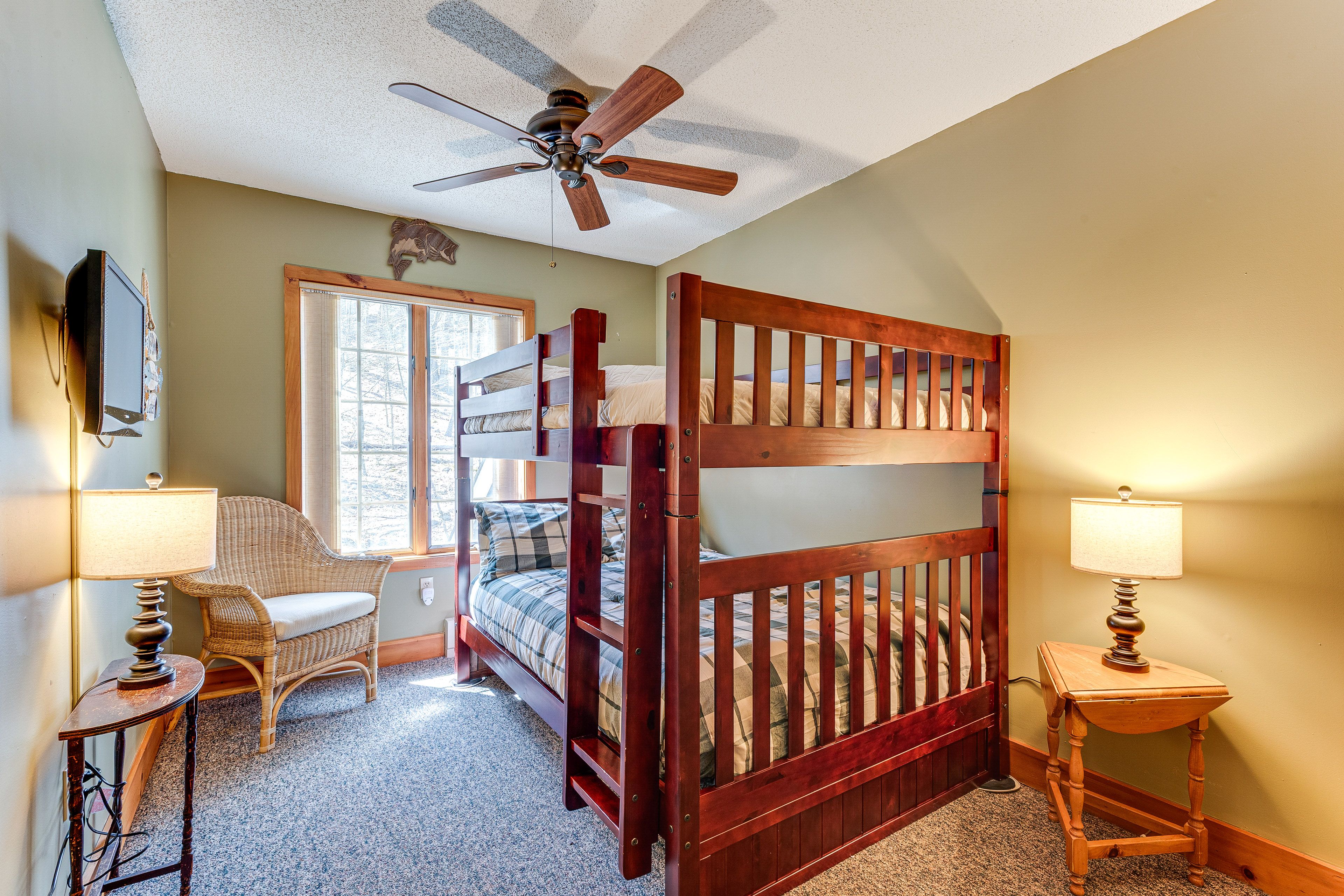 Bedroom 3 | 2nd Floor | Queen Bunk Bed | Linens Provided