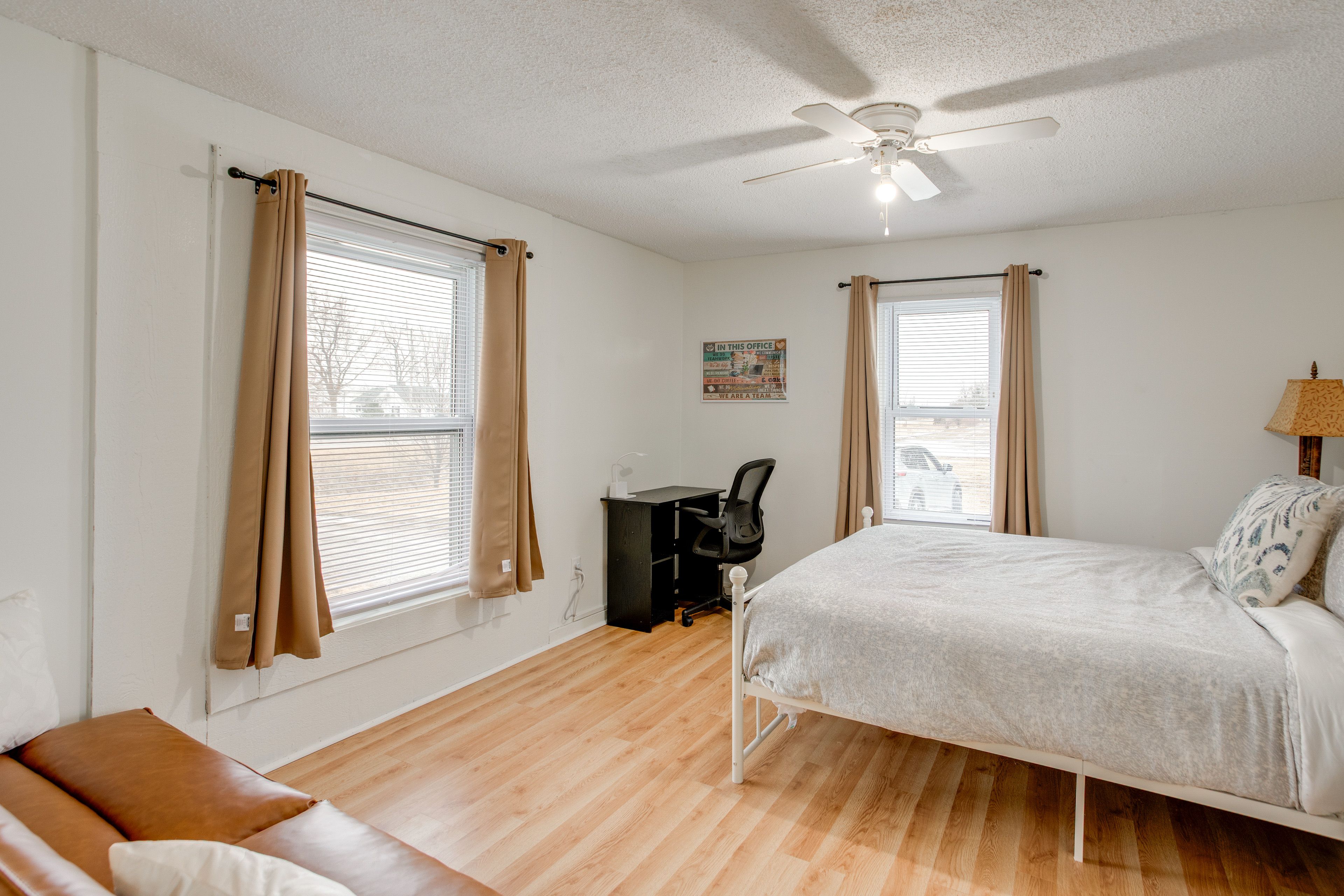 Bedroom 1 | Queen Bed | Twin Futon | Linens Provided