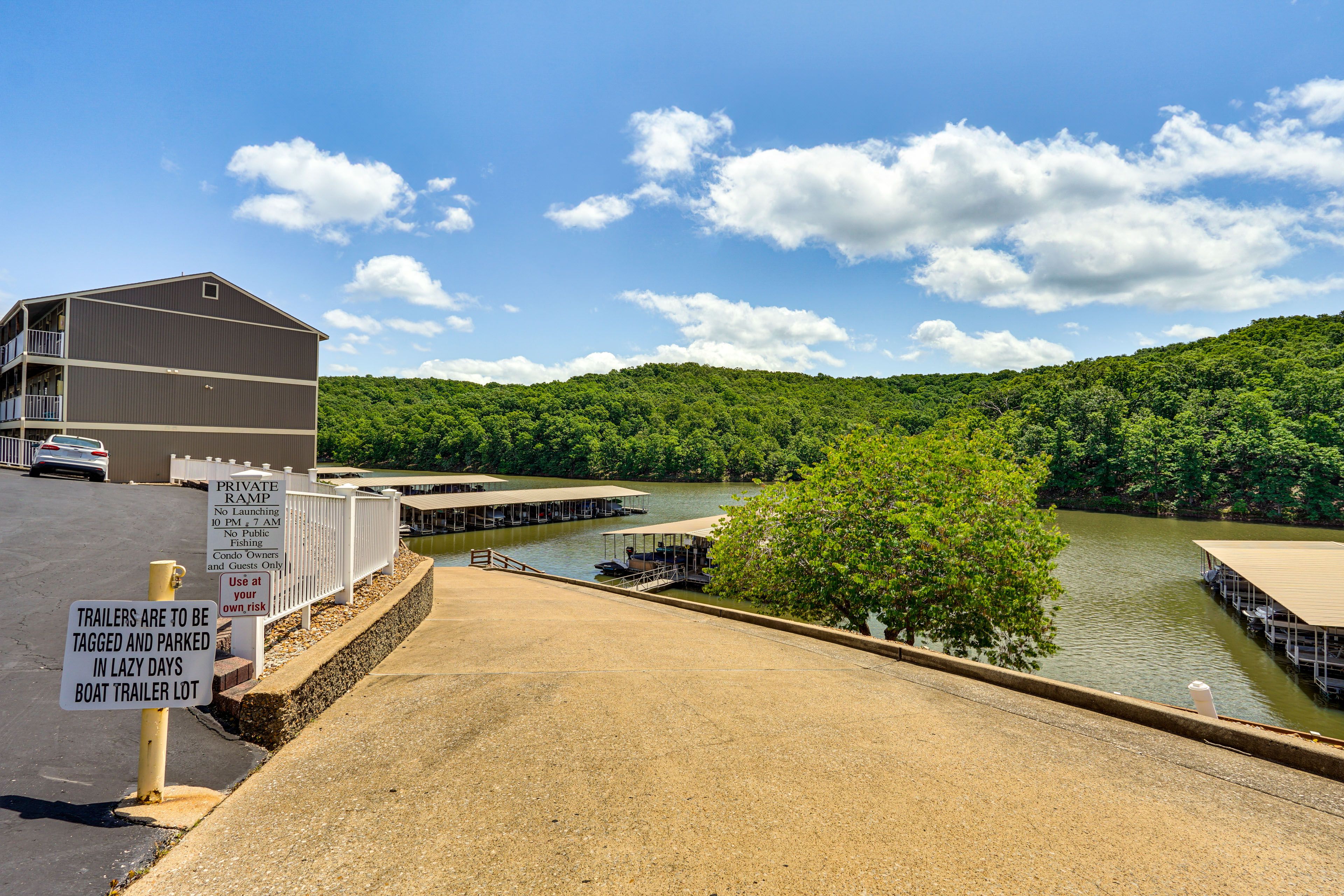 Lazy Days Condominiums | Lake Access