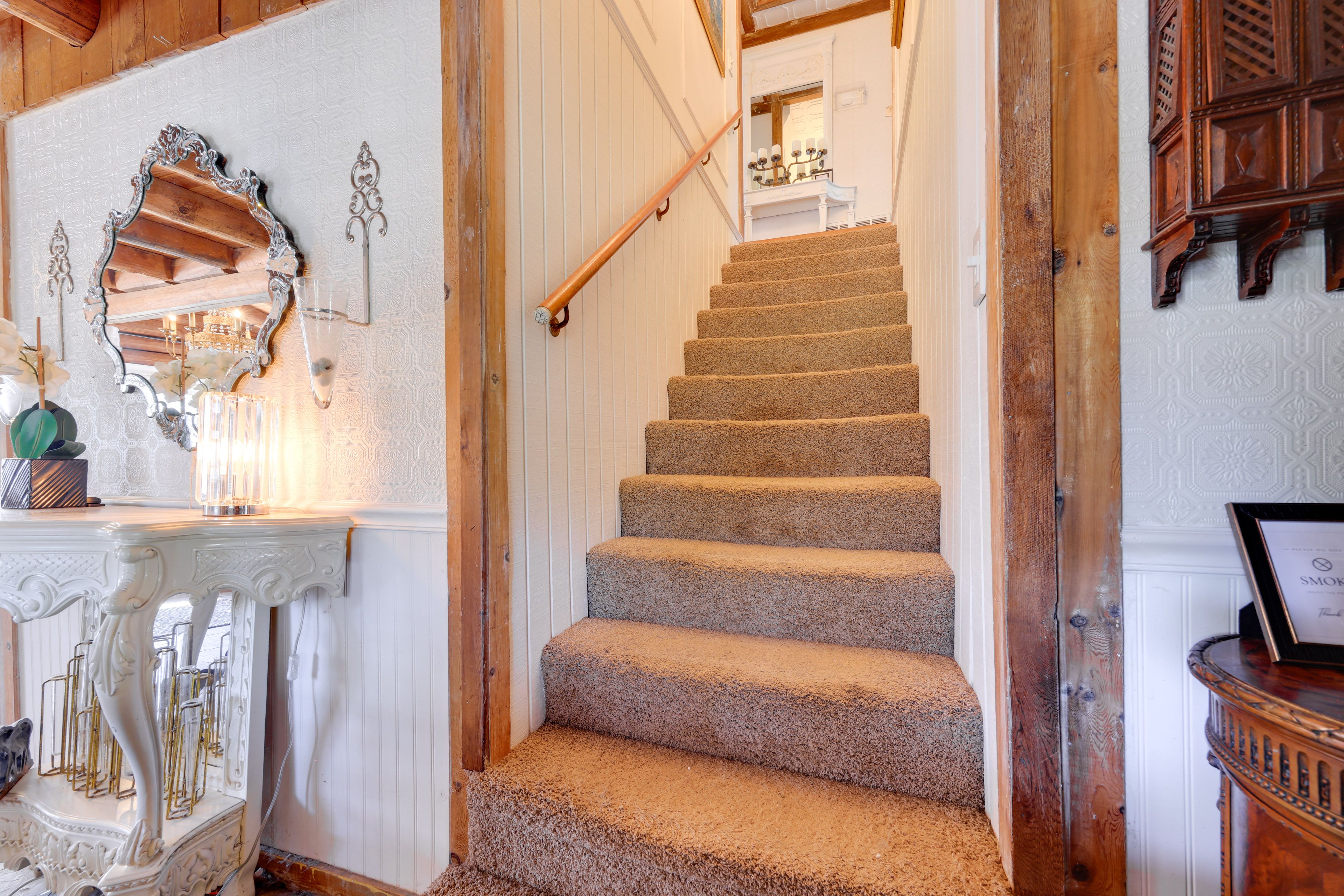 Stairs to Access 2nd Floor