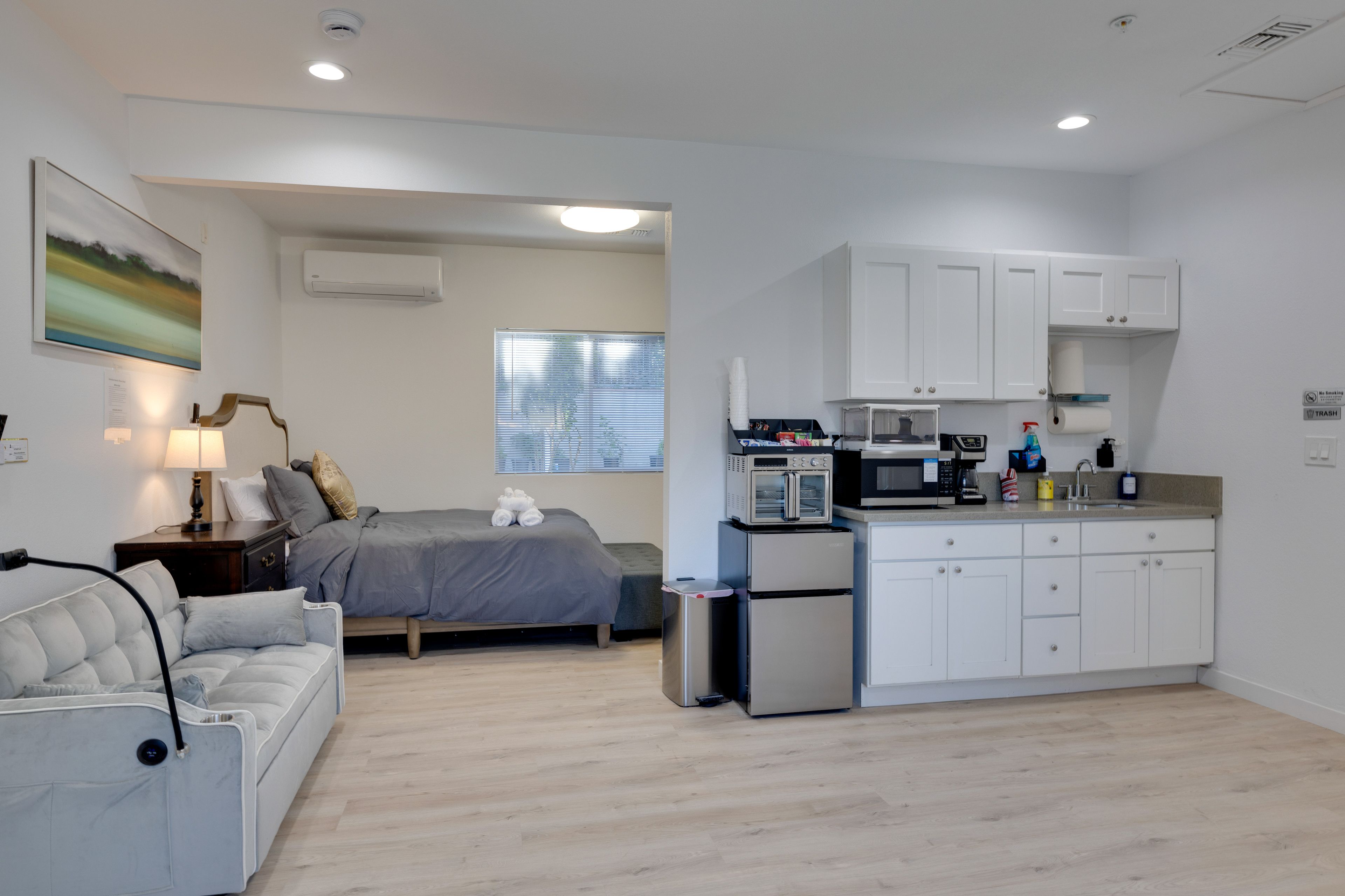 Alhambra Vacation Rental | Studio | 1BA | Step-Free Entry | 500 Sq Ft