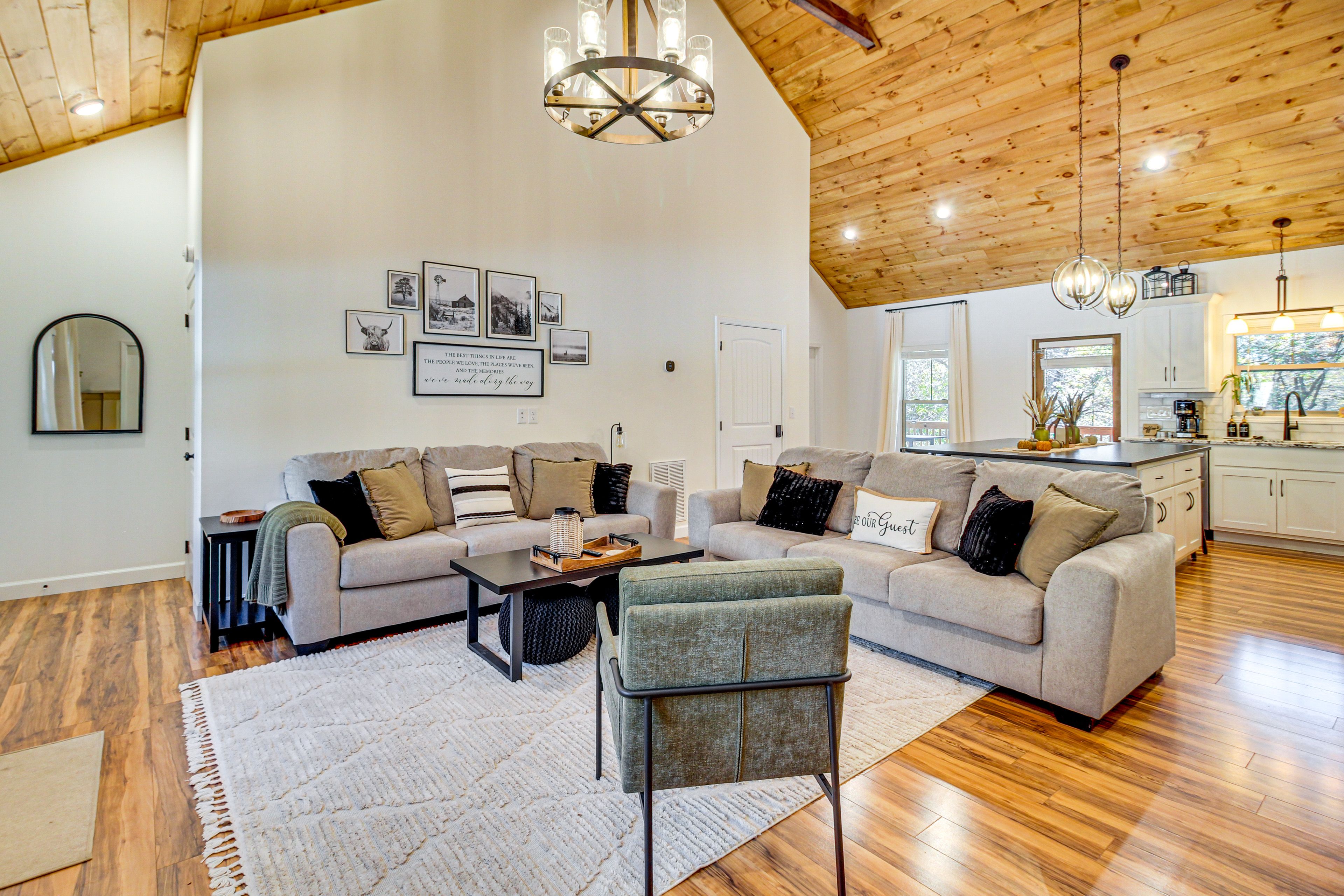 Living Room | Free WiFi | Central A/C & Heat | Smart TV | 1st Floor