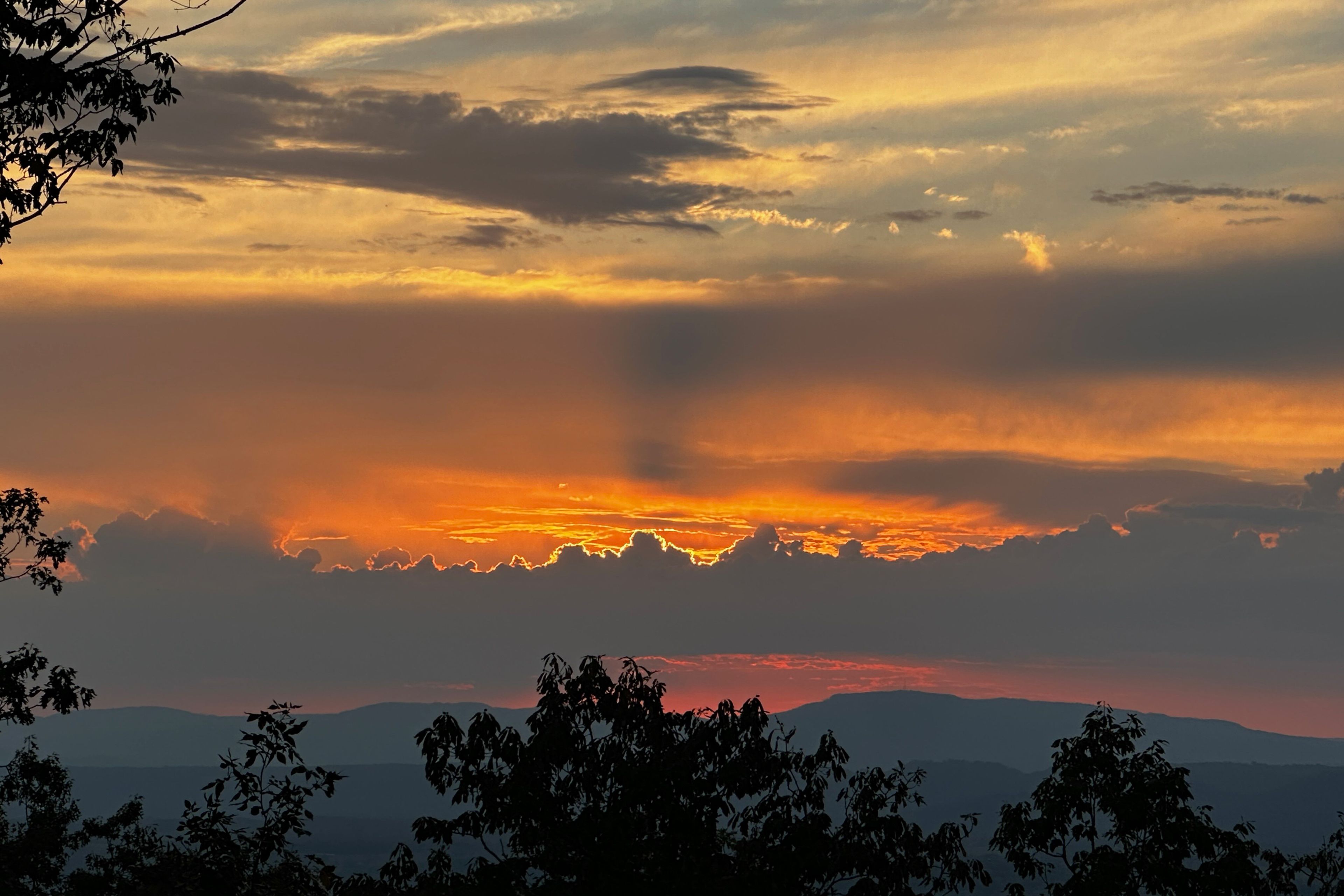 Sunset View From Deck