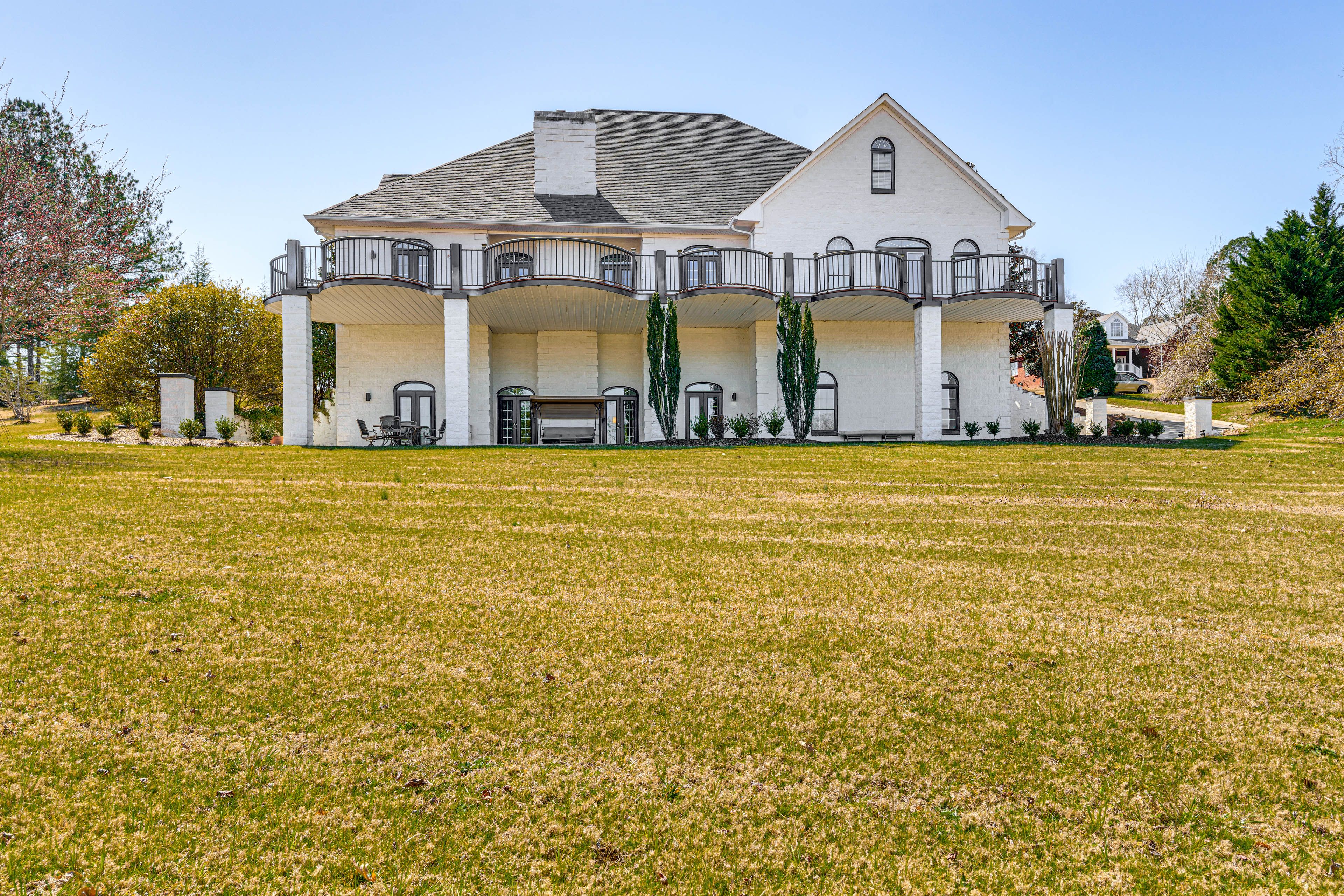 Patio & View | Single-Story Unit on Lower Level