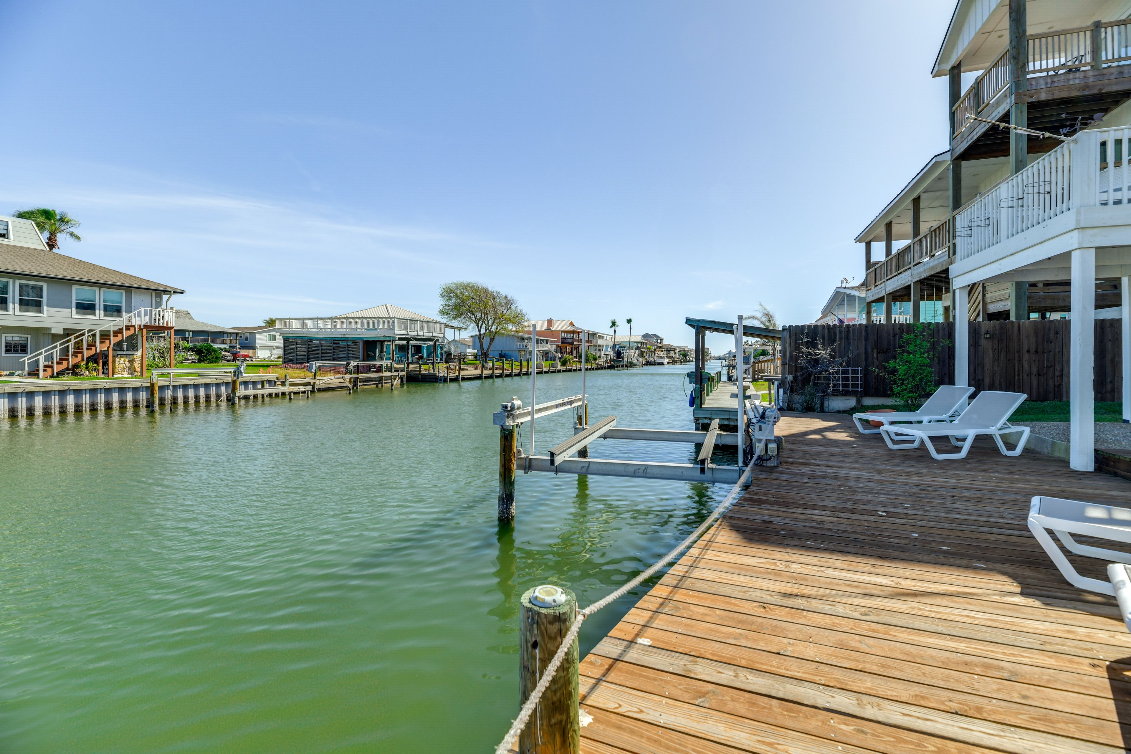Canal Access On-Site | Private Boat Dock