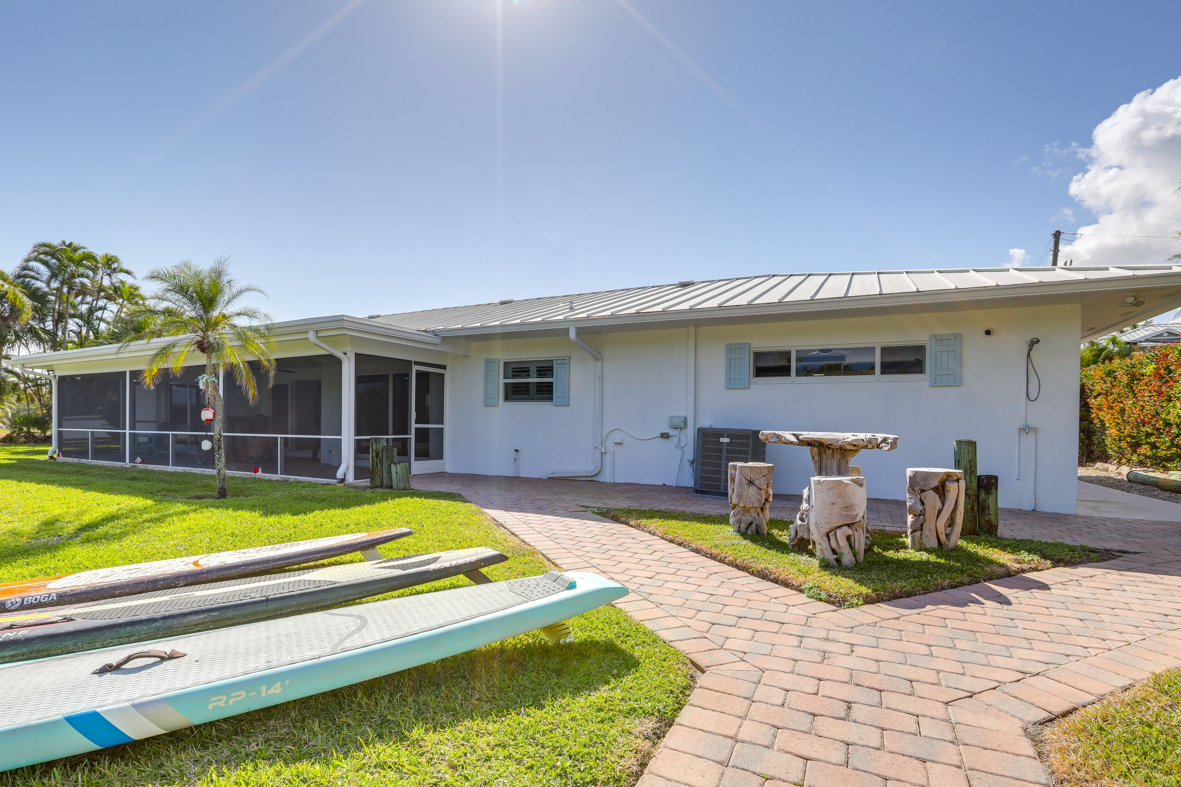 Exterior | Single-Story Home | Central Heating & A/C