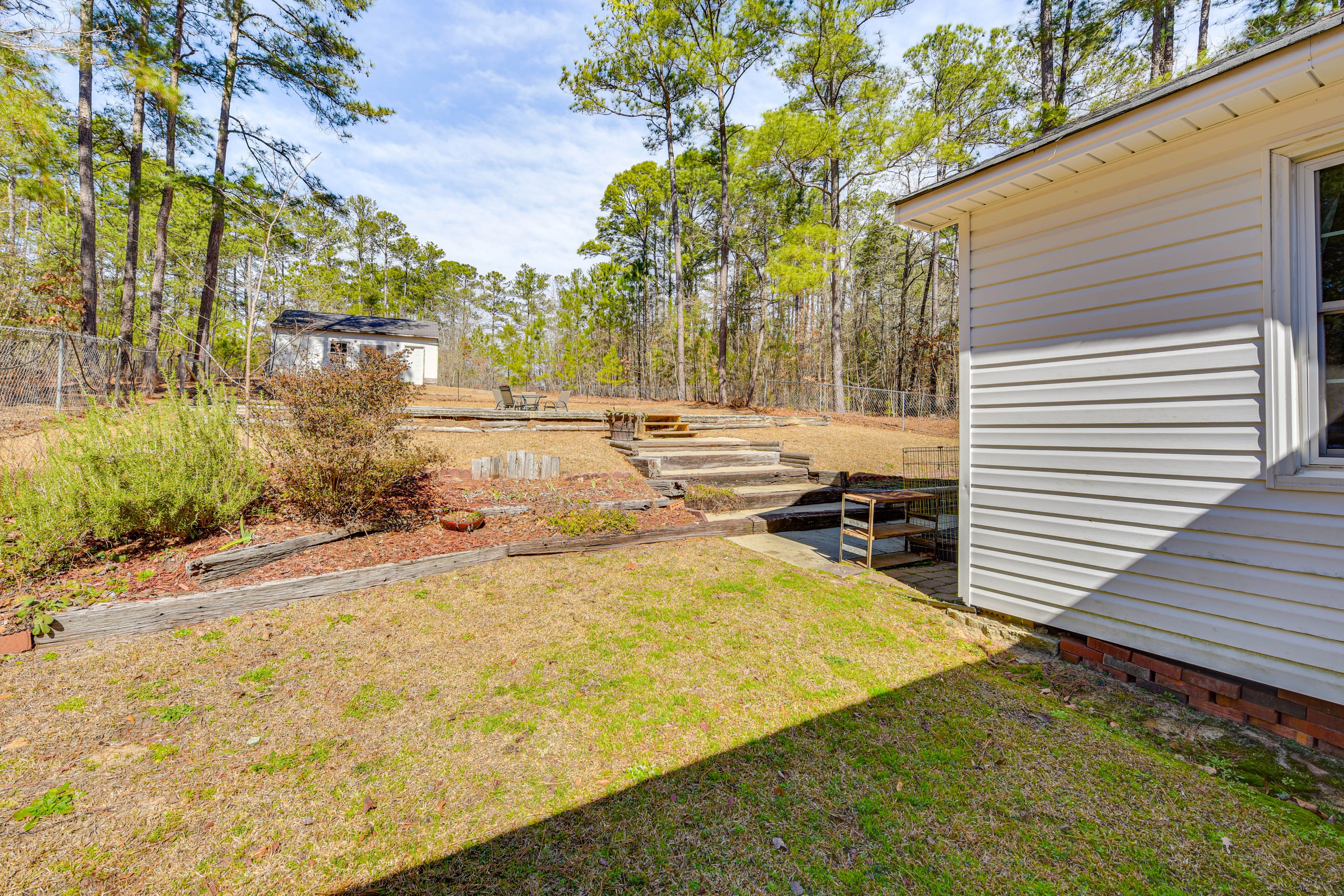Fenced-In Yard | Outdoor Dining Table