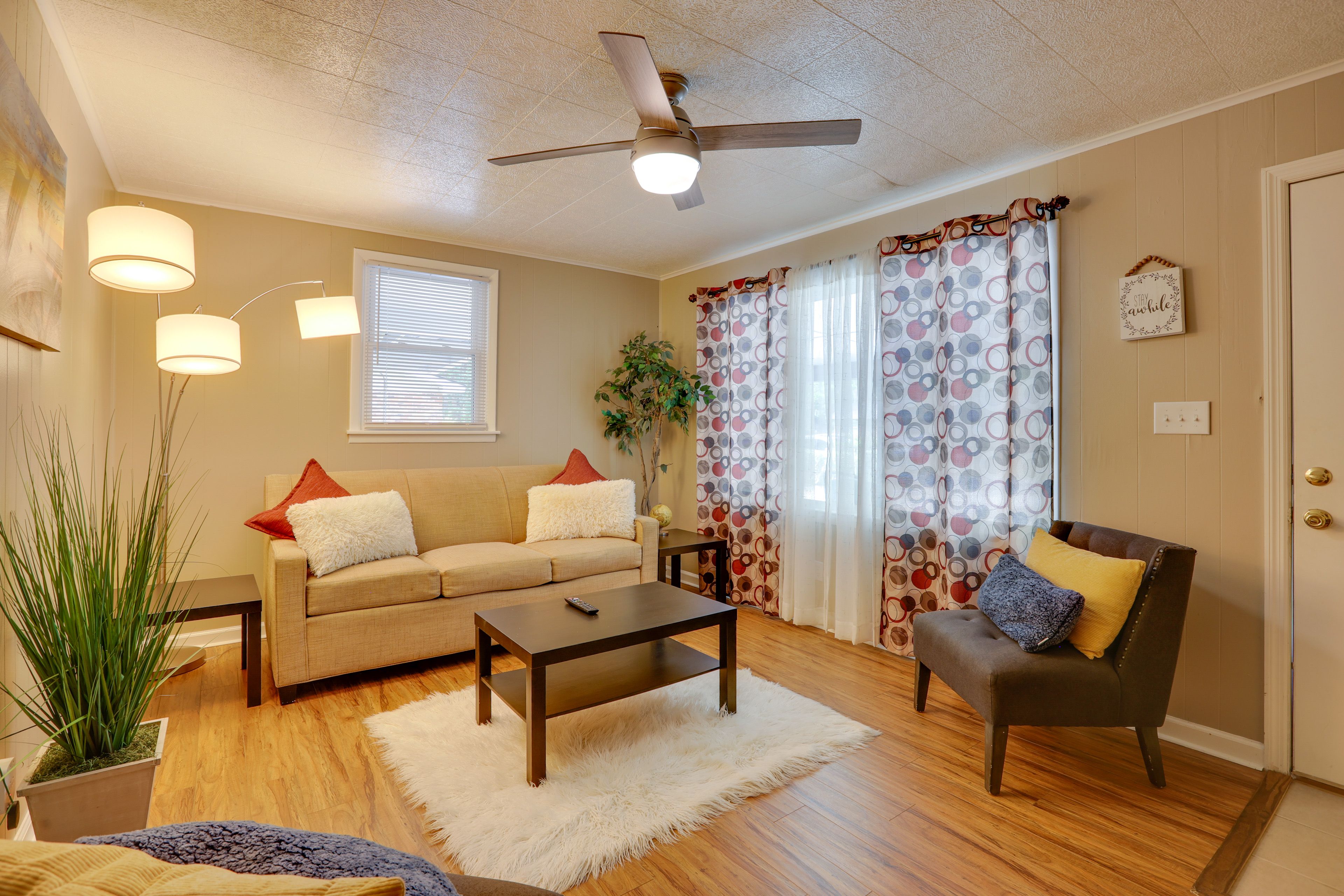 Hinesville Vacation Rental | 3BR | 1BA | 1,000 Sq Ft | Step-Free Entry