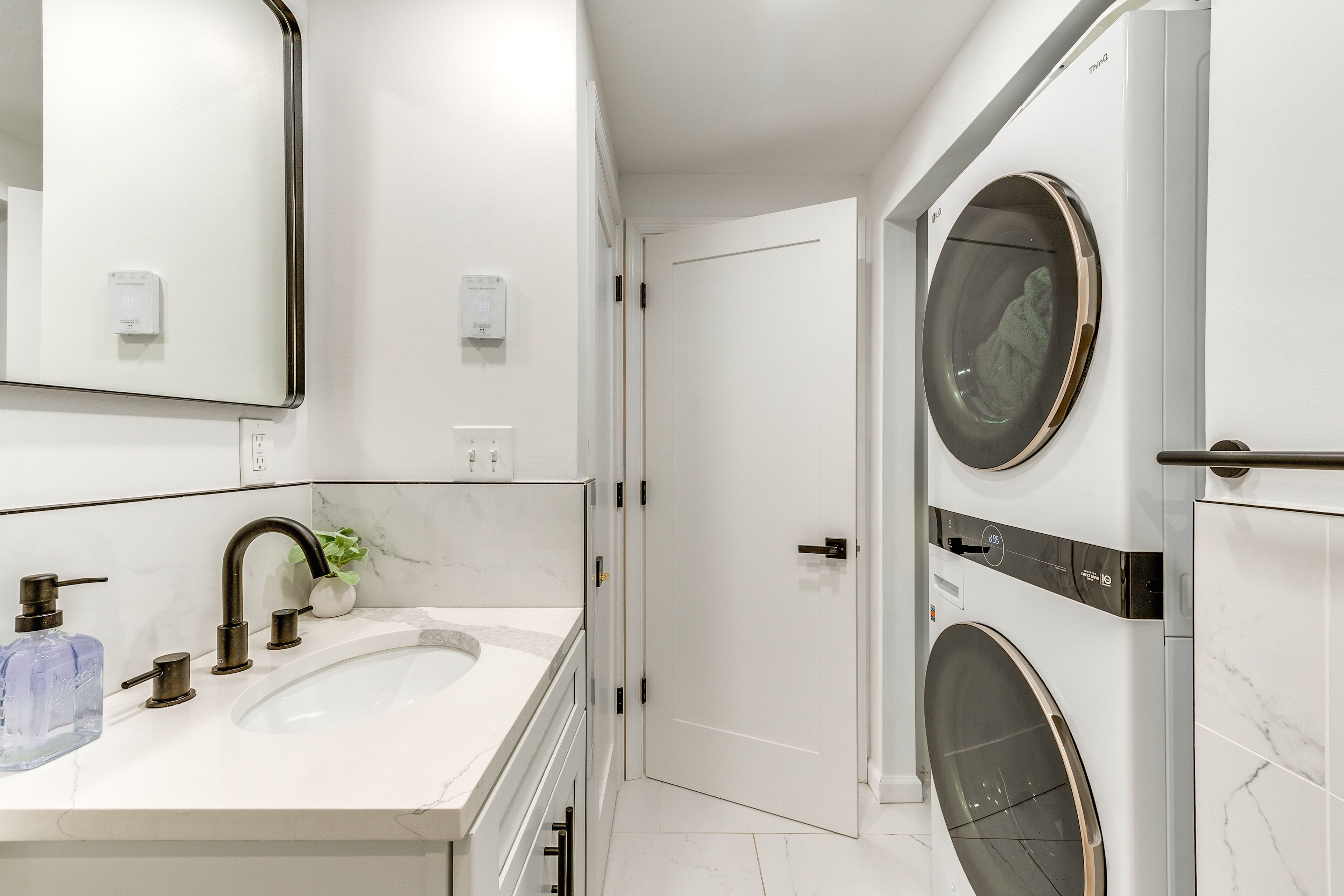 Laundry Area | Washer/Dryer | Laundry Detergent | Clothes Steamer | Iron/Board