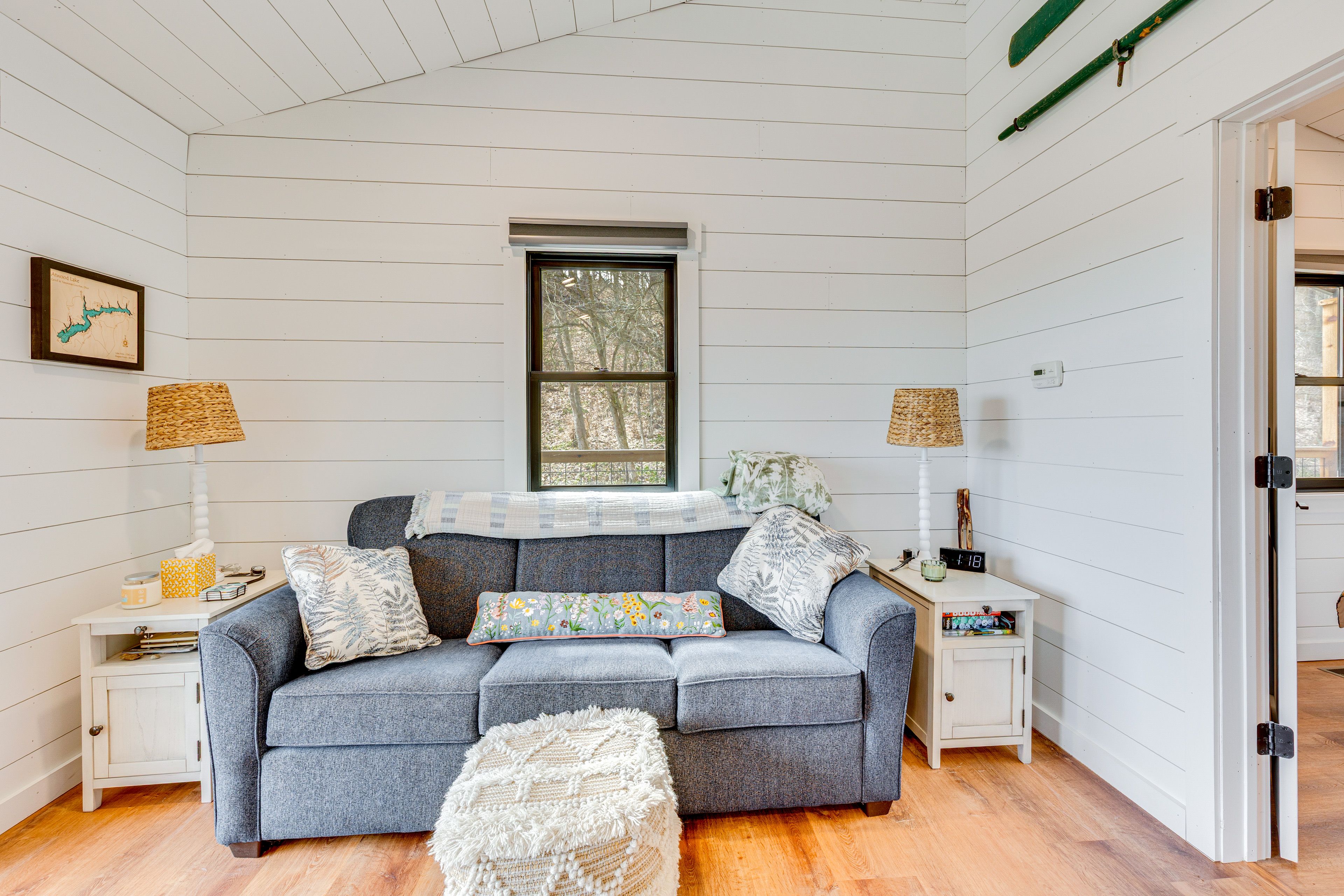 Main Living Area | Full Sleeper Sofa | Smart TV | Fireplace | Main Floor