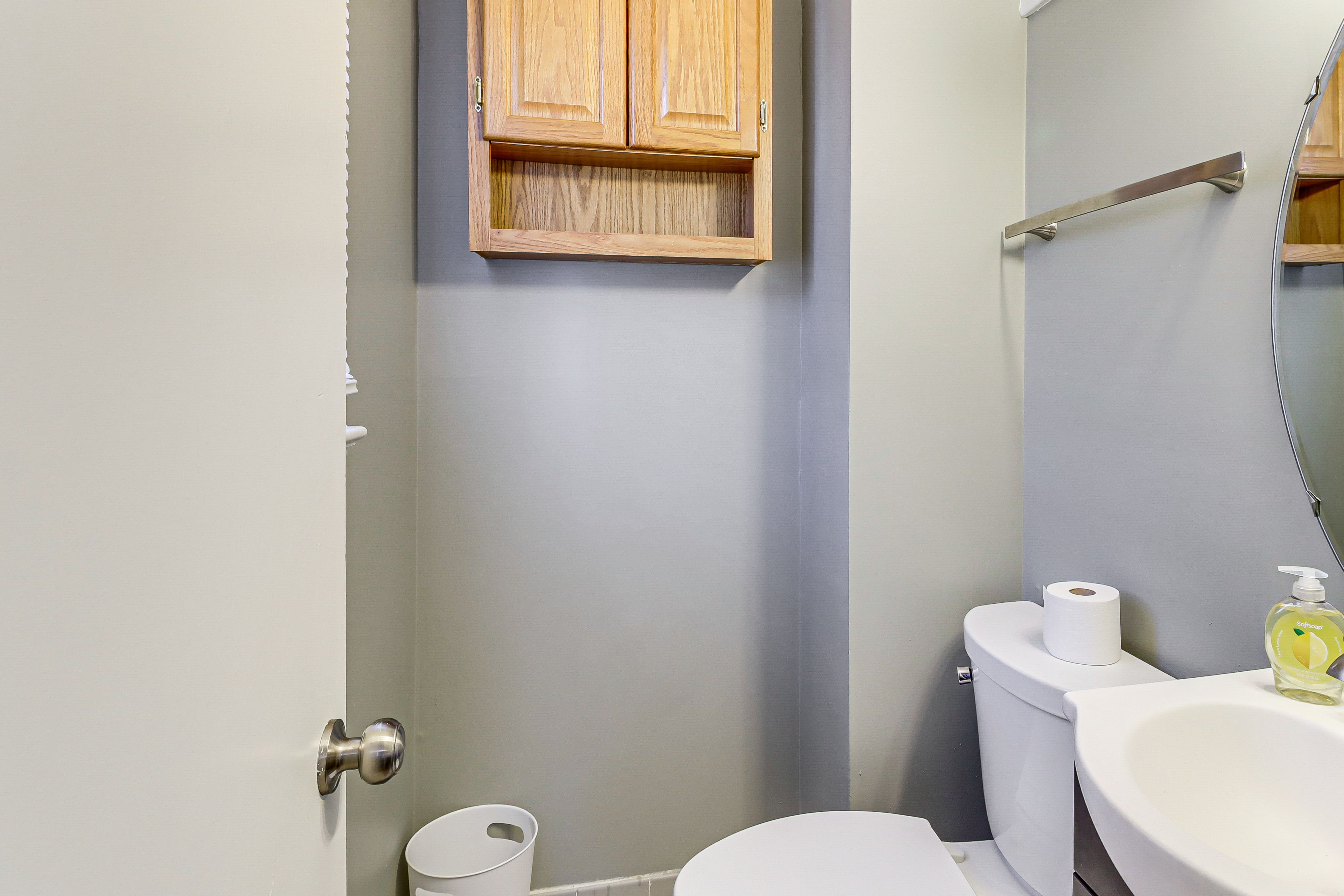 En-Suite Half Bathroom | Upper Level