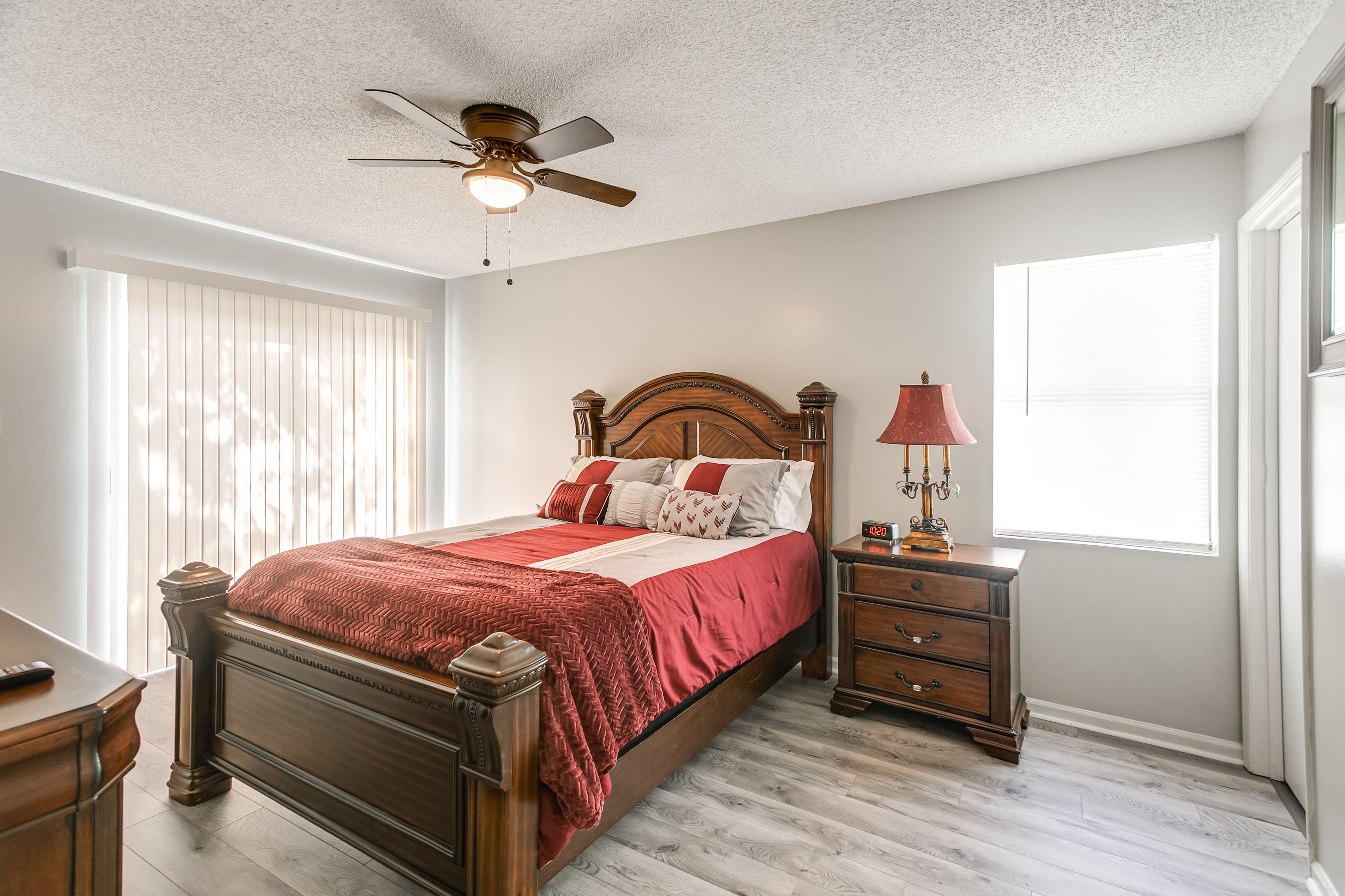 Bedroom 1 | Queen Bed | Linens Provided | Smart TV
