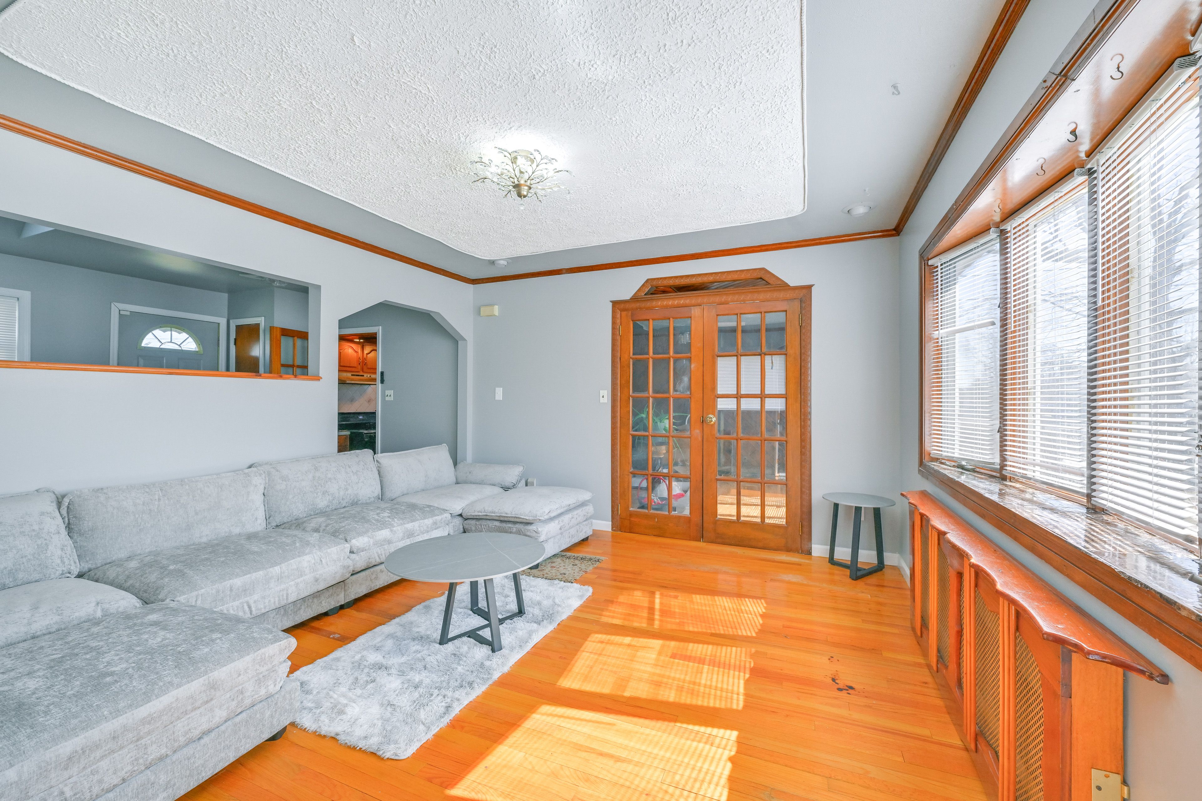 Living Room | Single-Story Home | Electric Heating