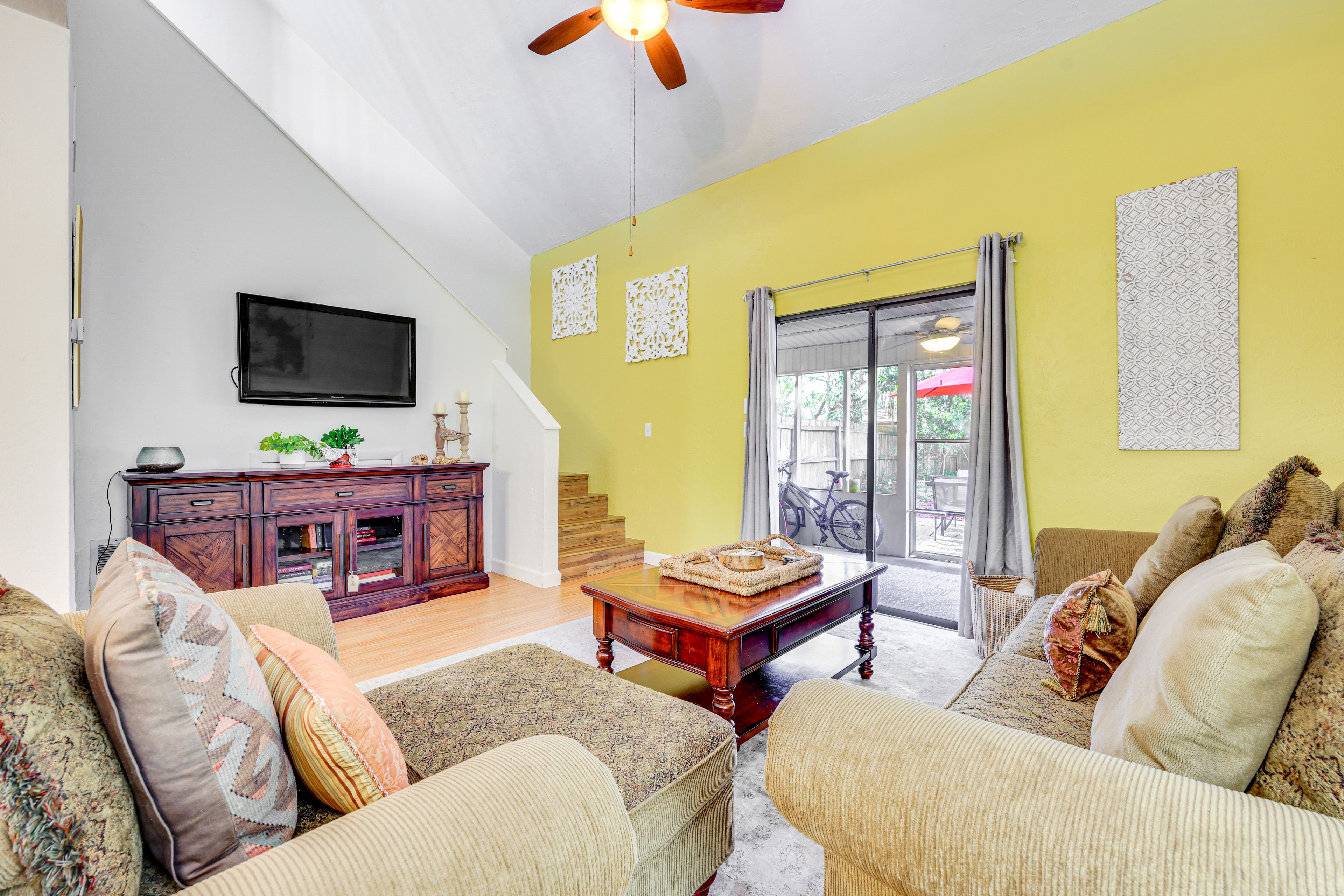 Property Interior | 2-Story Home | Free WiFi | Central A/C & Heating