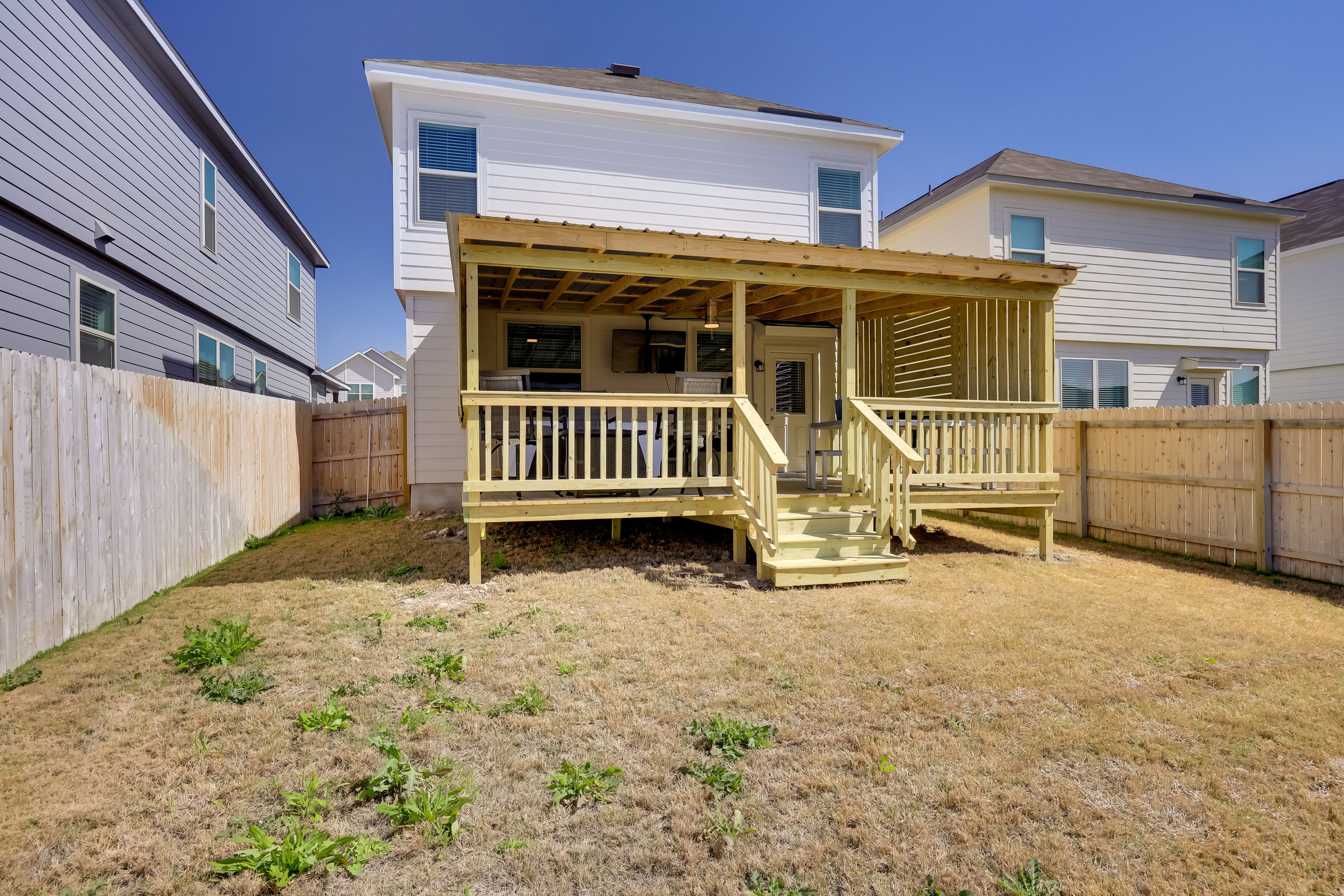 Back Exterior | Fenced Yard