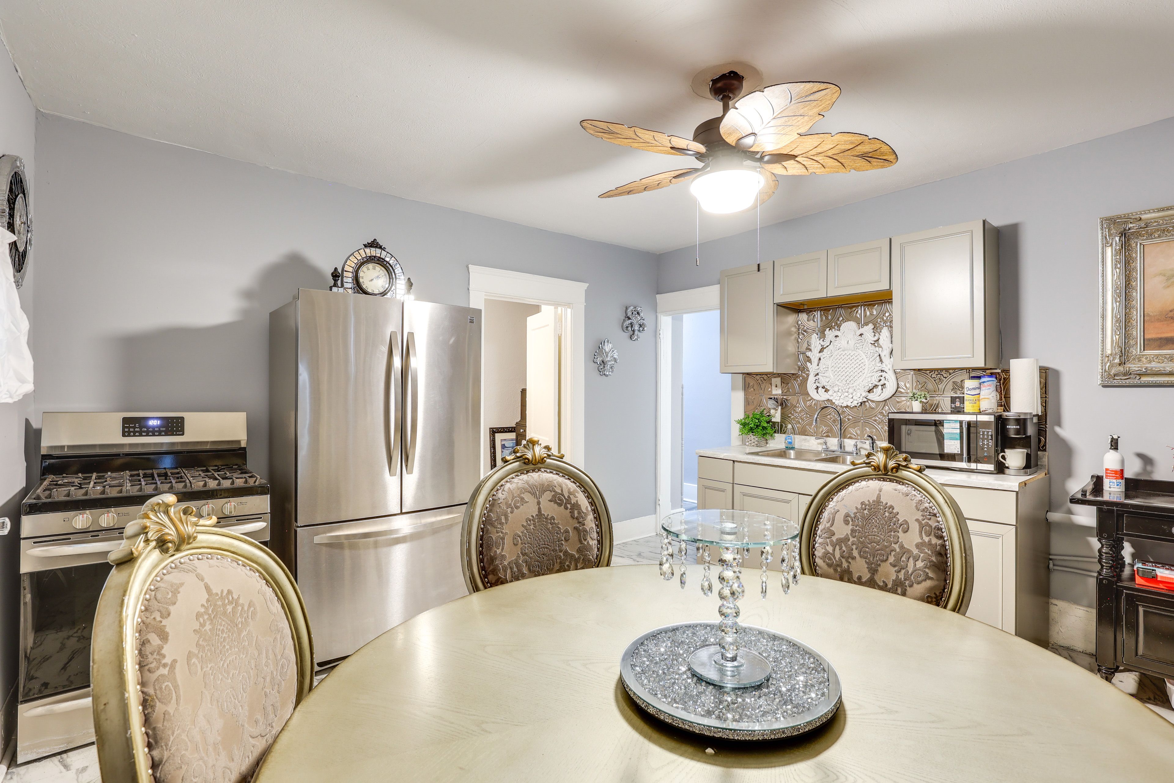 Dining Area | Kitchen | Keurig Coffee Maker | Toaster