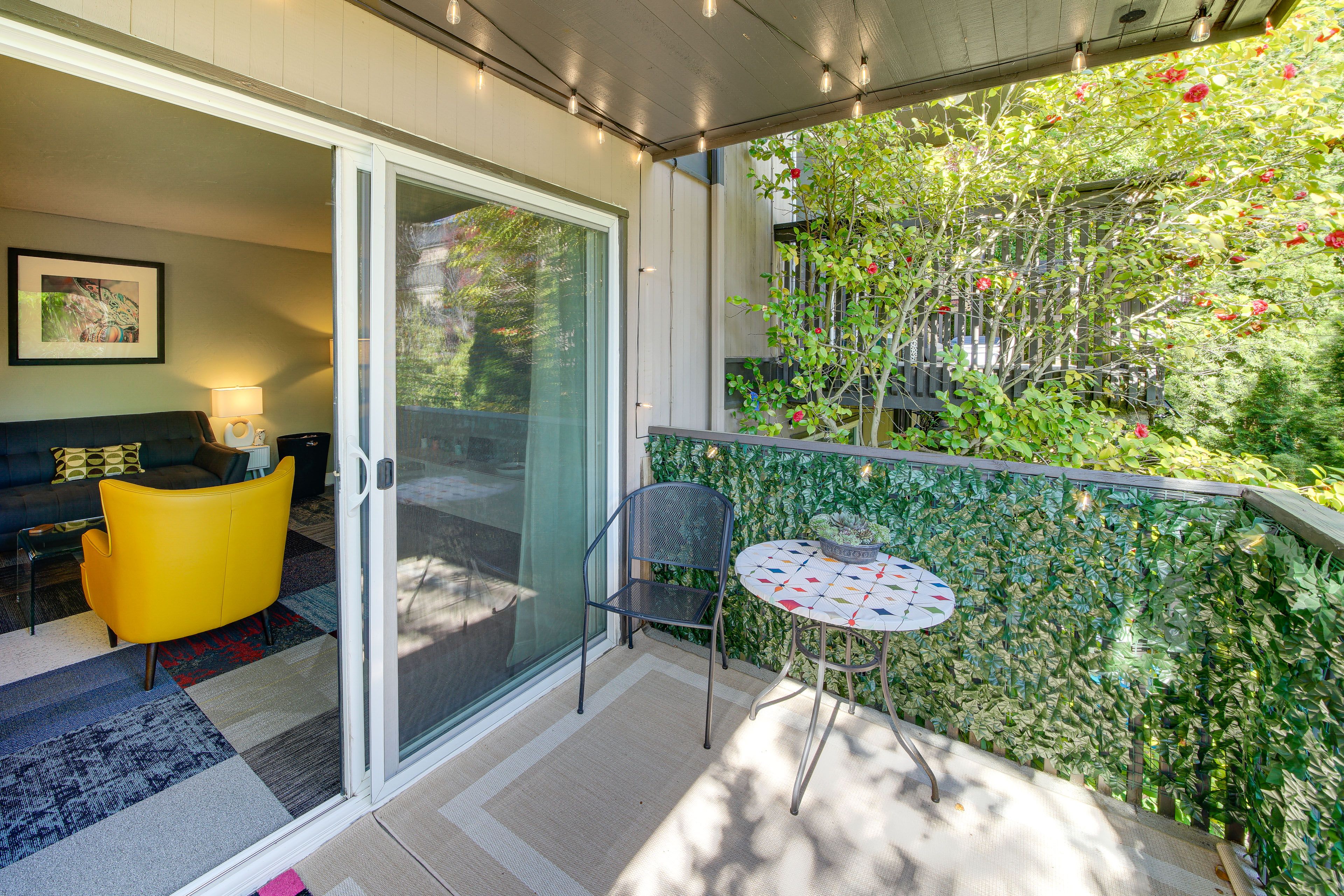 Covered Patio | Electric Grill