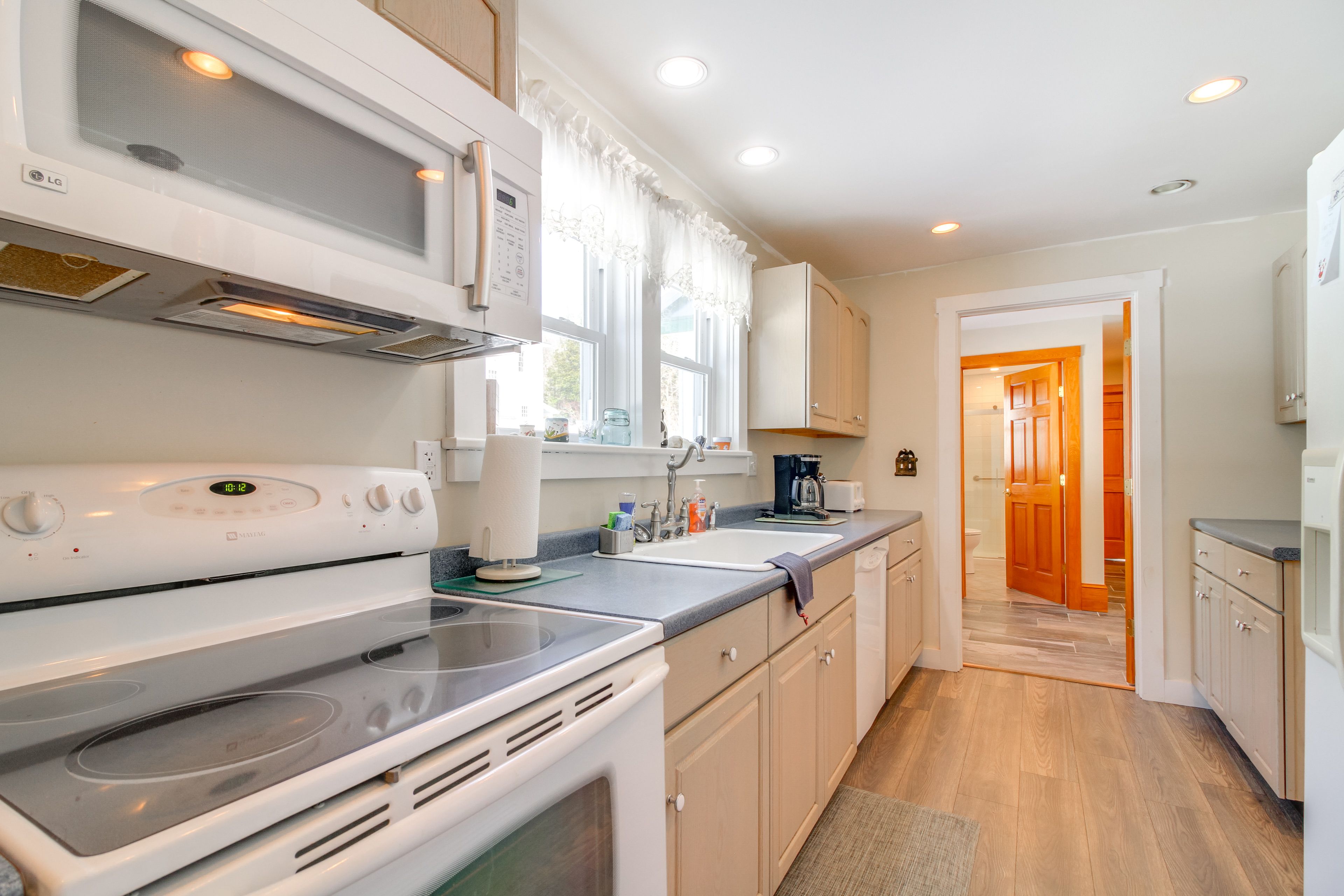 Kitchen | 1st Floor | Drip Coffee Maker (Starter Coffee Provided) | Refrigerator